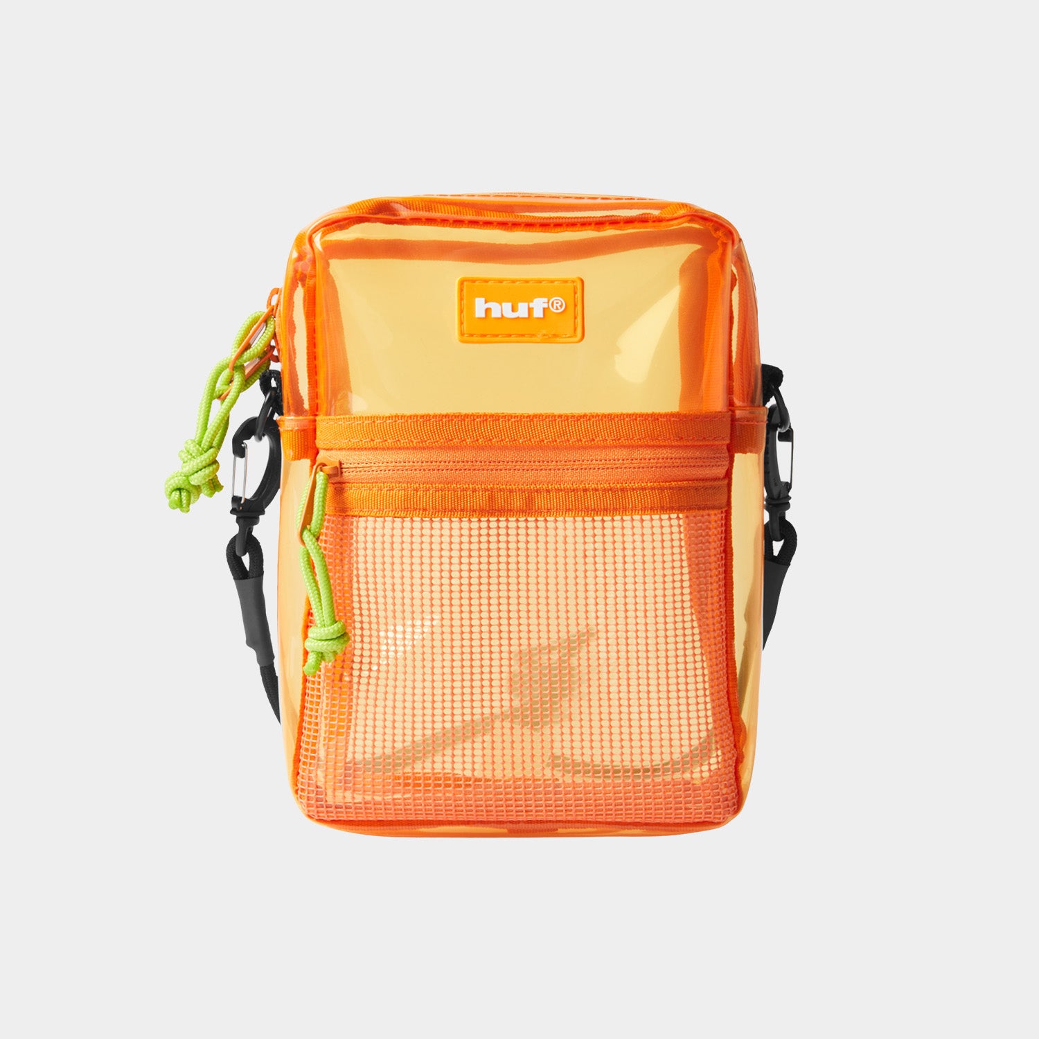 HUF (ハフ) Worldwide JP /BAGS(バッグ)/ MERCER TRANSPARENT SIDE BAG商品 / ORANGE