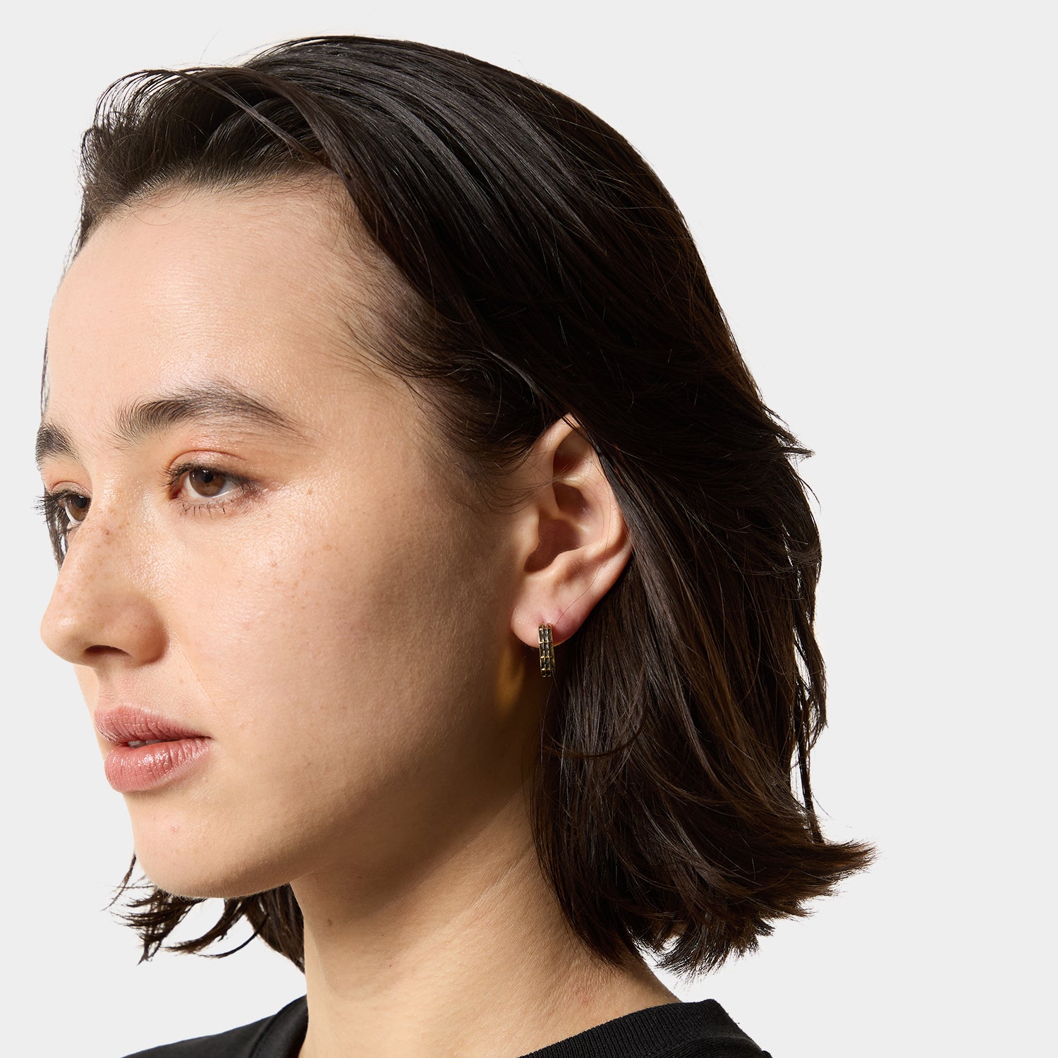 HUF (ハフ) Worldwide JP /()/ H HOOP PIERCE商品 / SILVER
