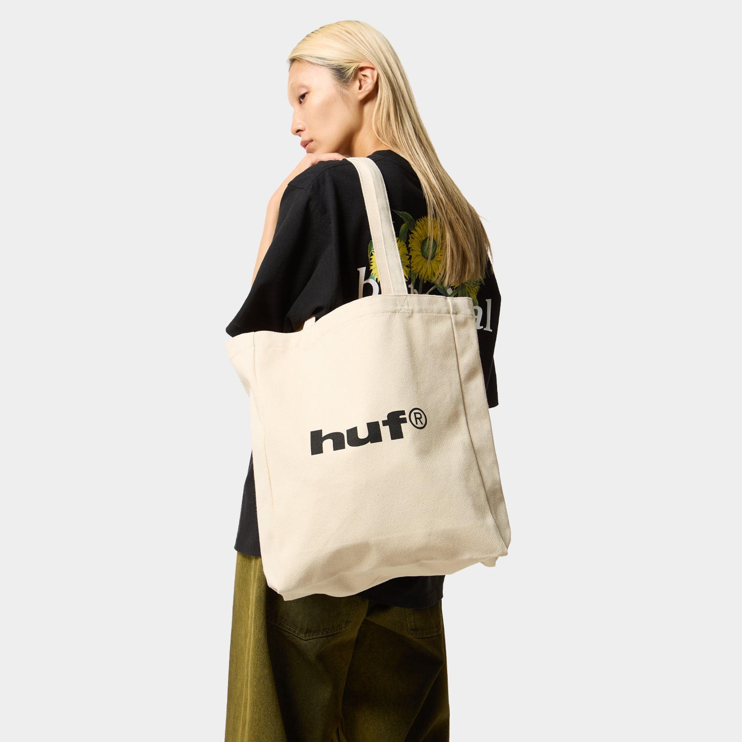 HUF (ハフ) Worldwide JP /BAGS(バッグ)/ HUF eightynine TOTE BAG M商品 / GREY
