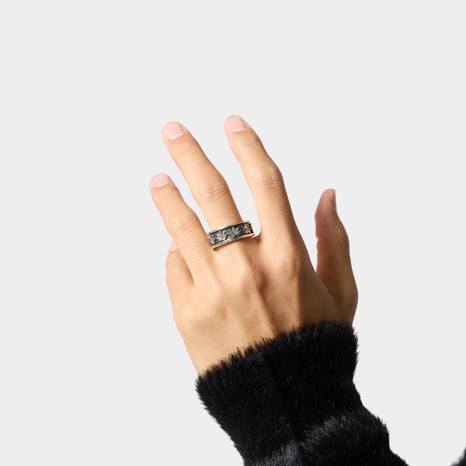HUF (ハフ) Worldwide JP /JEWELRY(ジュエリー)/ PLANTLIFE RING商品 / SILVER