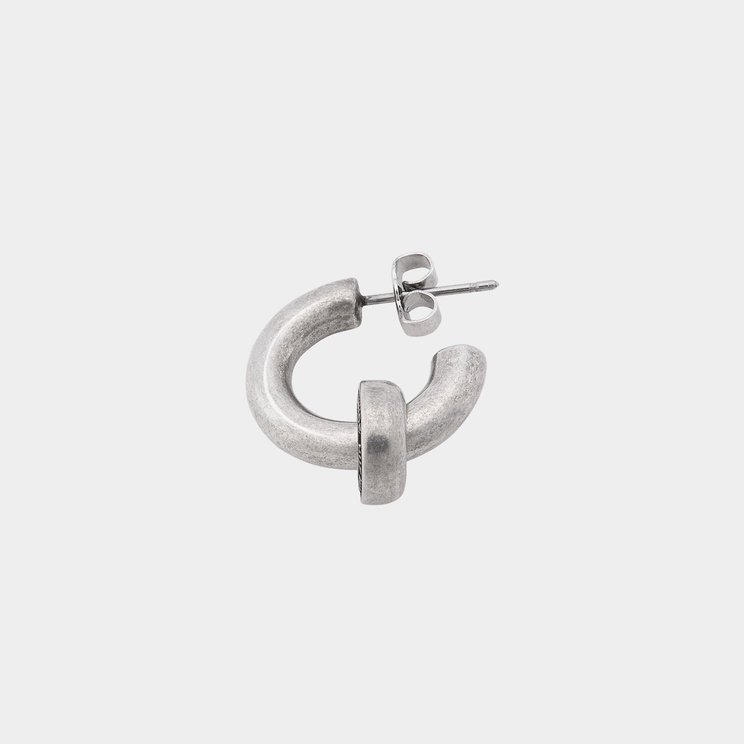 HUF (ハフ) Worldwide JP /JEWELRY(ジュエリー)/ BUTTON UP HOOP PIERCE商品 / SILVER