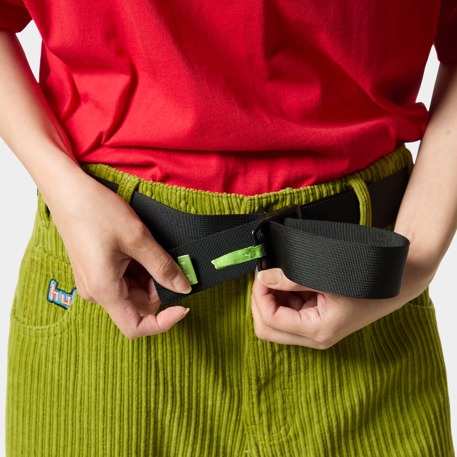 HUF (ハフ) Worldwide JP /OTHERS(その他アクセサリー)/ HUF X VAGA LIGHTWEIGHT BELT商品 / BLACK
