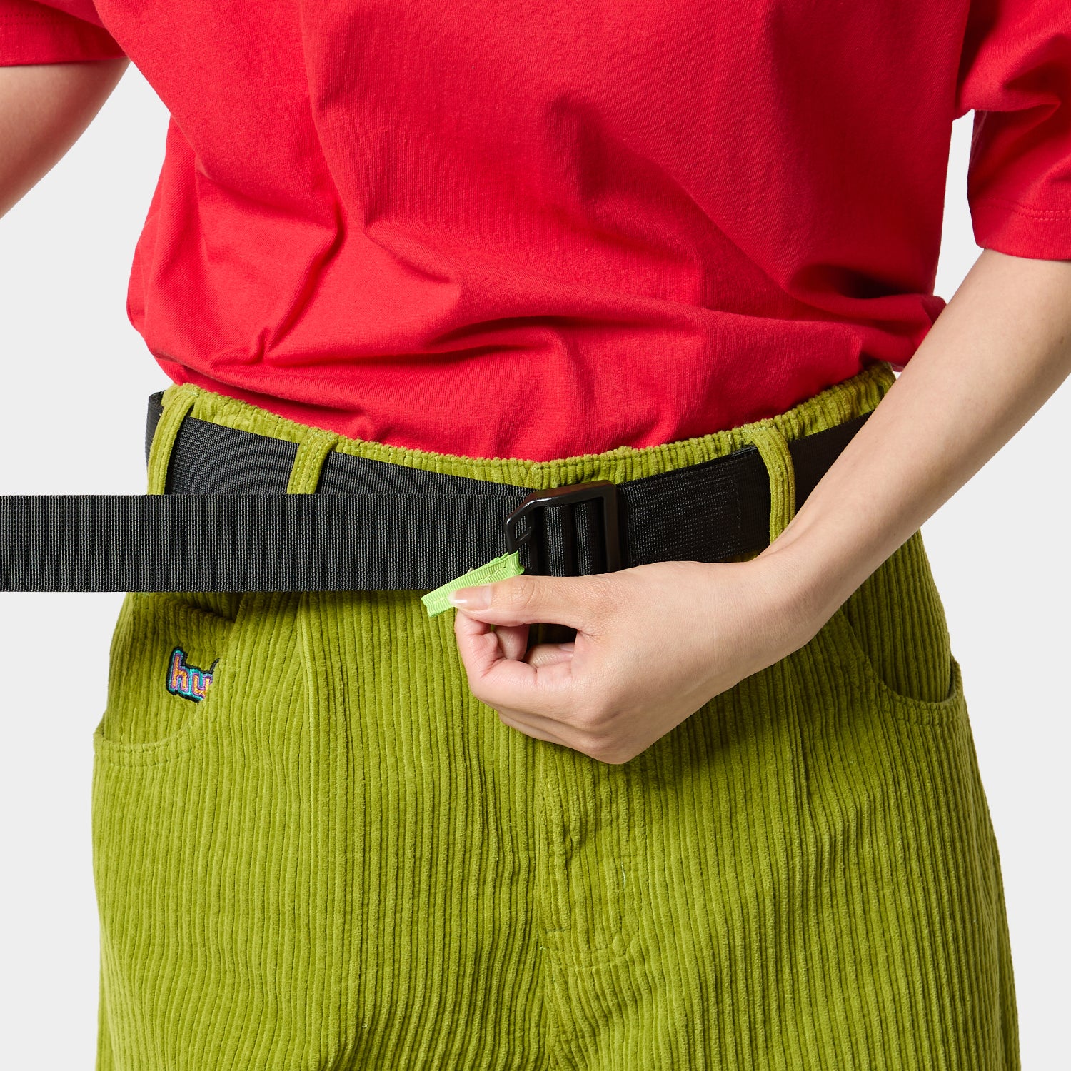 HUF (ハフ) Worldwide JP /OTHERS(その他アクセサリー)/ HUF X VAGA LIGHTWEIGHT BELT商品 / BLACK