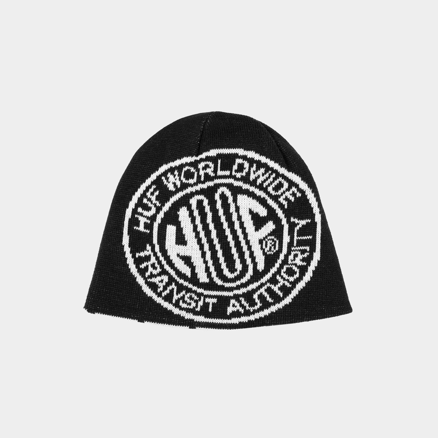 HUF (ハフ) Worldwide JP /HATS & BEANIES(ハット&ビーニー)/ TOKEN REVERSIBLE SKULL BEANIE商品 / BLACK