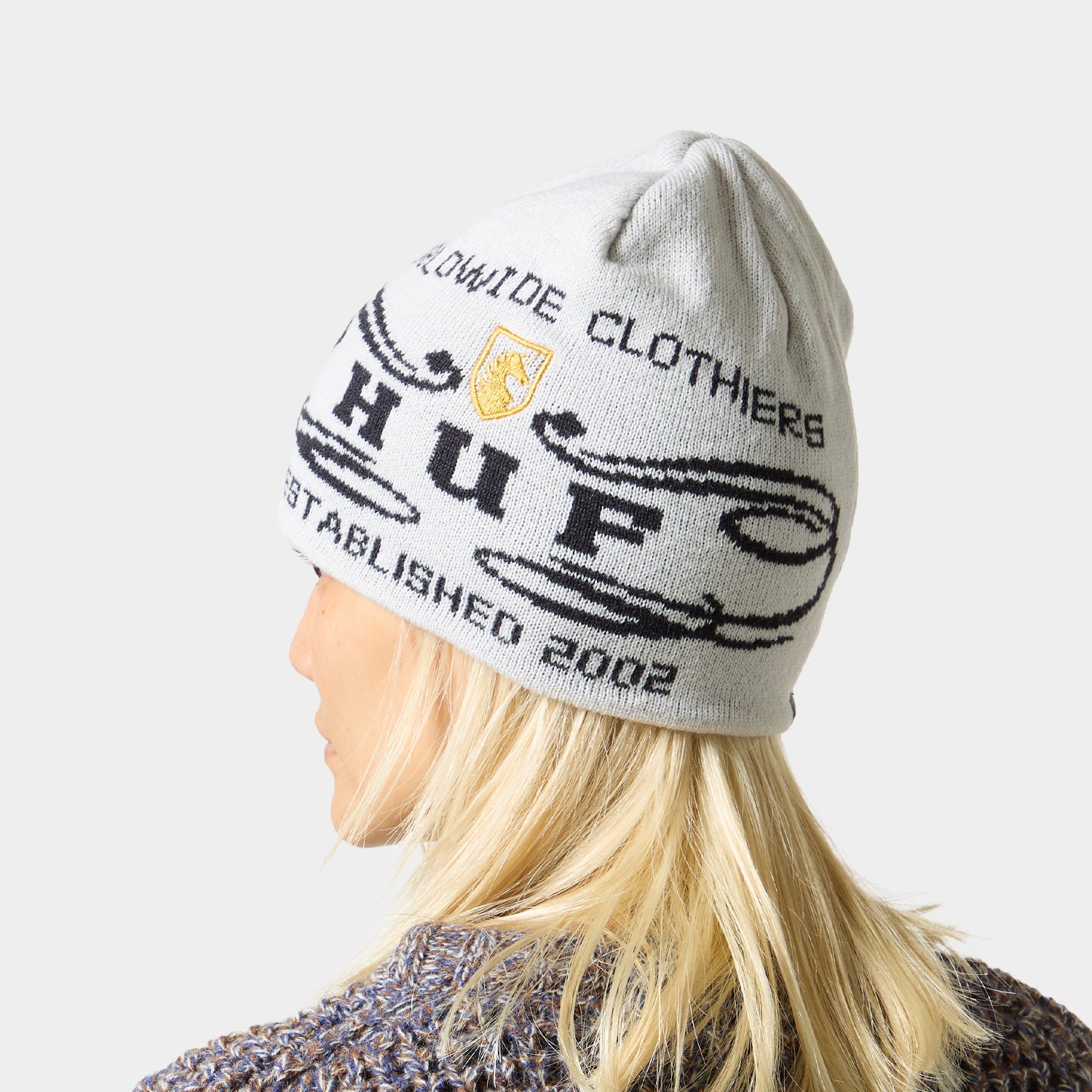HUF (ハフ) Worldwide JP /HATS & BEANIES(ハット&ビーニー)/ WORLDWIDE CLOTHIERS BEANIE商品 / NATURAL