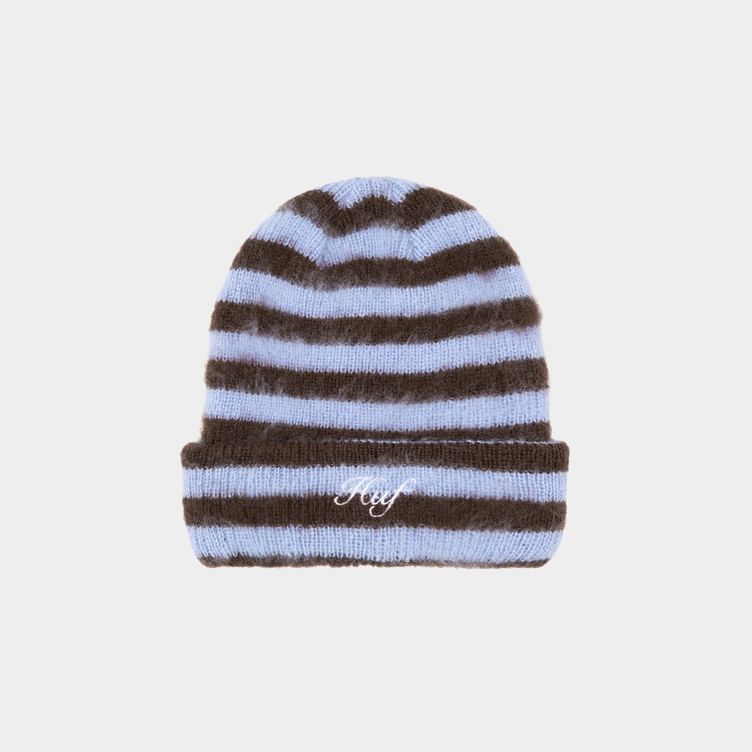 HUF (ハフ) Worldwide JP /HATS & BEANIES(ハット&ビーニー)/ THE CROWN SHAGGY BEANIE商品 / SKY