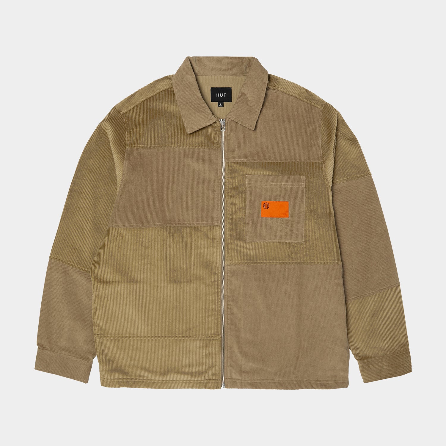 HUF (ハフ) Worldwide JP /TOPS & SHIRTS(トップス&シャツ)/ UNION CORDUROY SHACKET商品 / CLAY