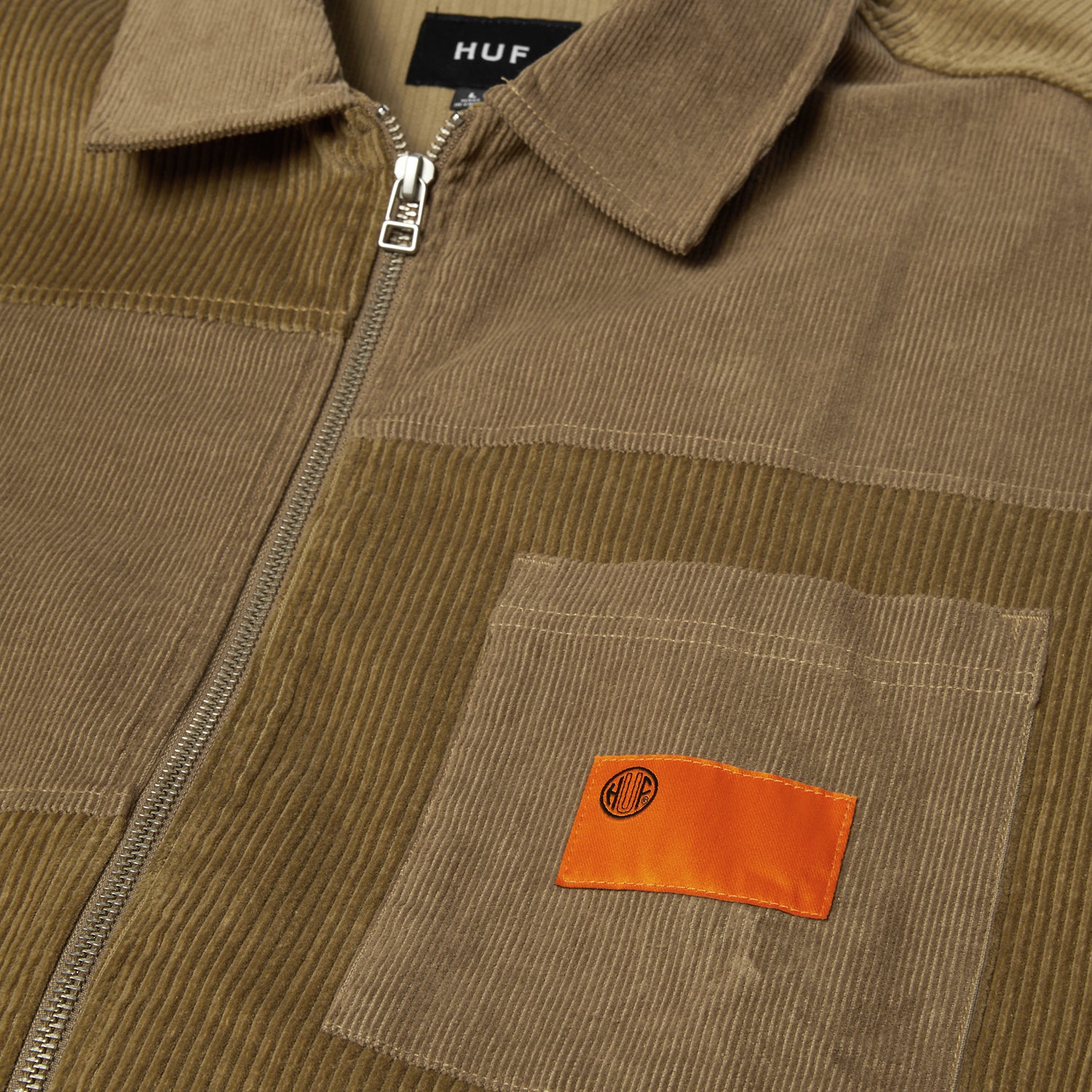 HUF (ハフ) Worldwide JP /TOPS & SHIRTS(トップス&シャツ)/ UNION CORDUROY SHACKET商品 / CLAY