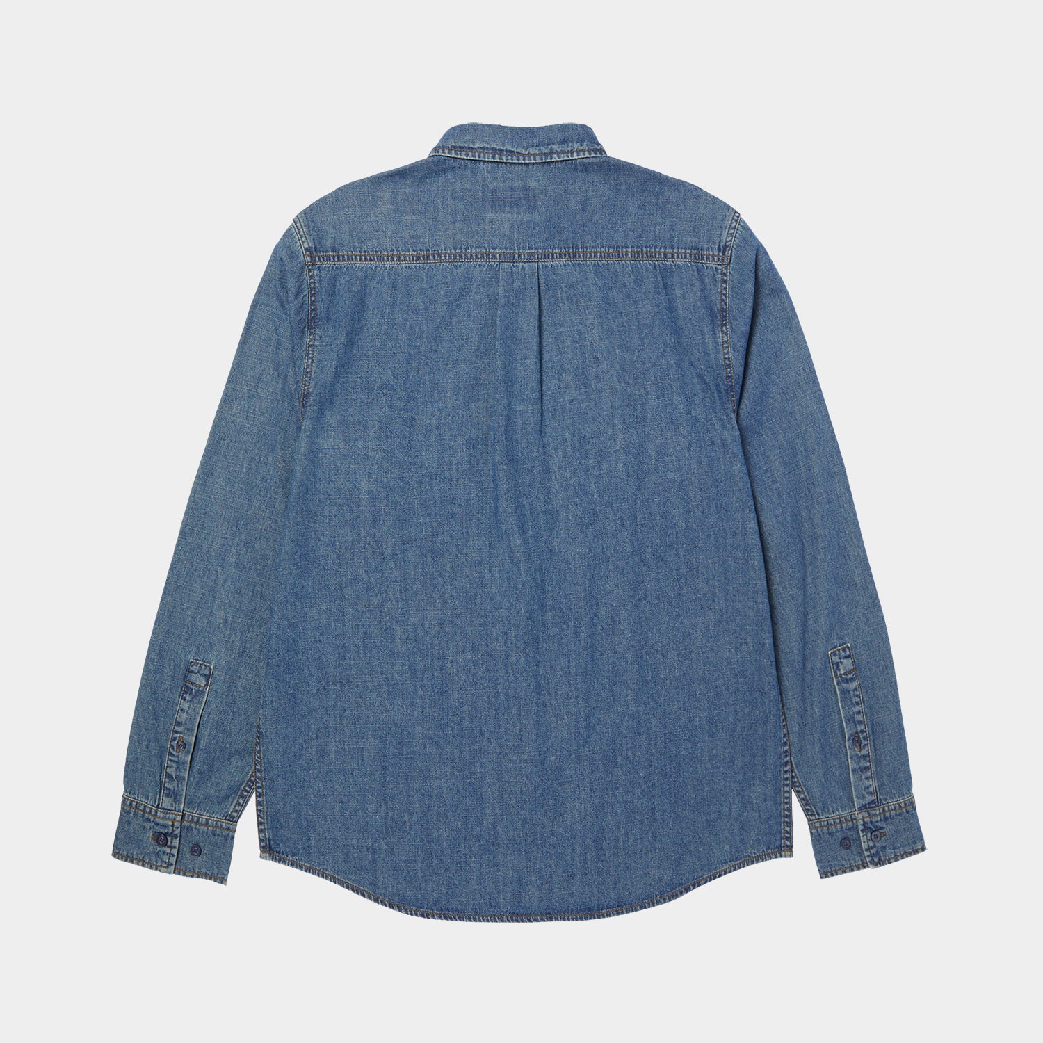 HUF (ハフ) Worldwide JP /TOPS & SHIRTS(トップス&シャツ)/ WORLDWIDE CLOTHIERS DENIM SHIRT商品 / INDIGO
