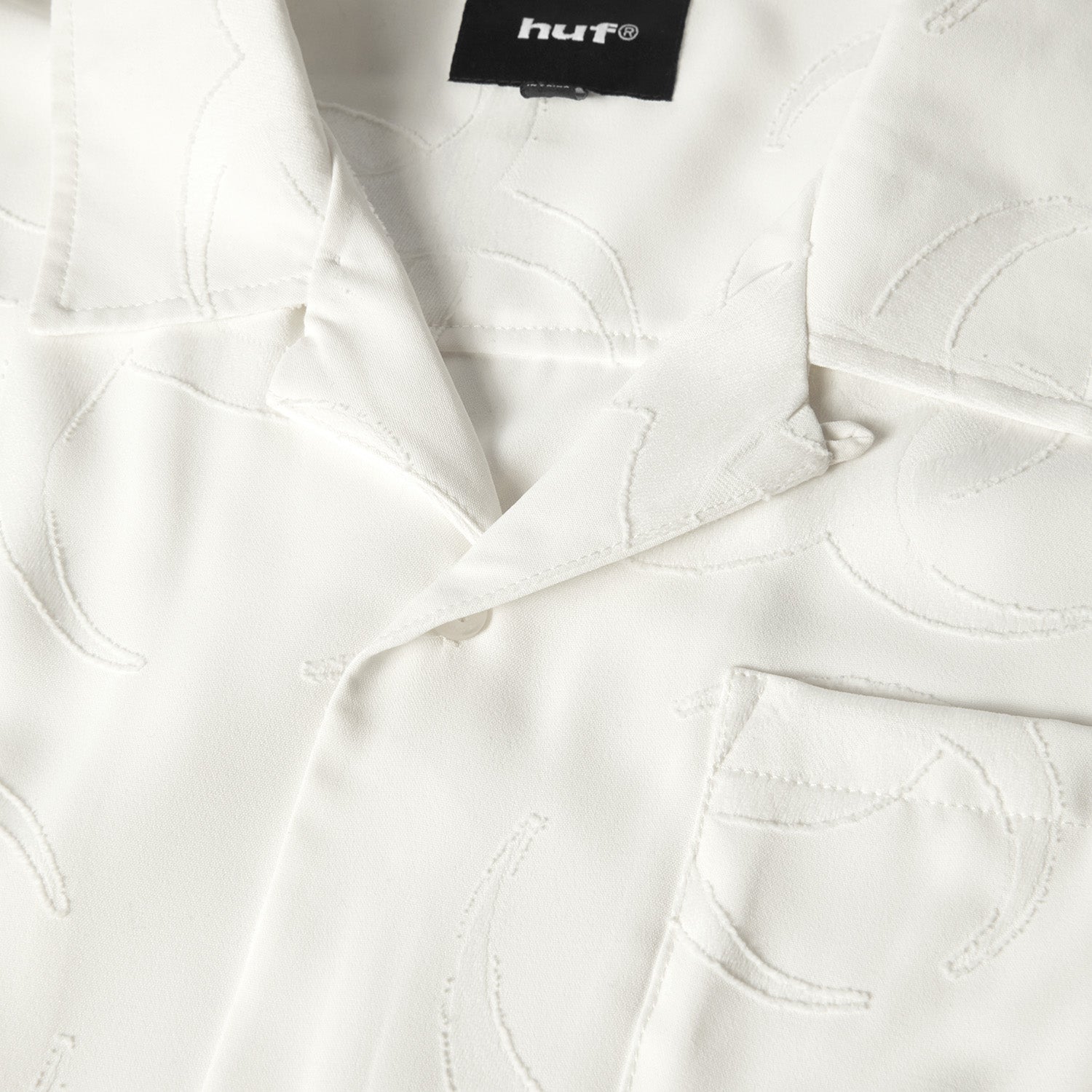 HUF (ハフ) Worldwide JP /TOPS & SHIRTS(トップス&シャツ)/ SECTOR JACQUARD SHIRT商品 / DARK BERRY