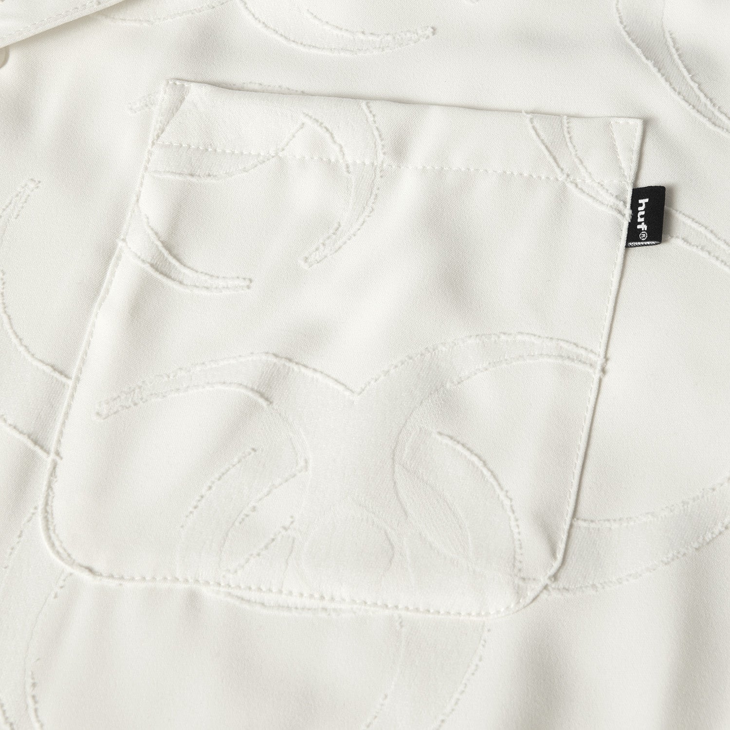 HUF (ハフ) Worldwide JP /TOPS & SHIRTS(トップス&シャツ)/ SECTOR JACQUARD SHIRT商品 / DARK BERRY