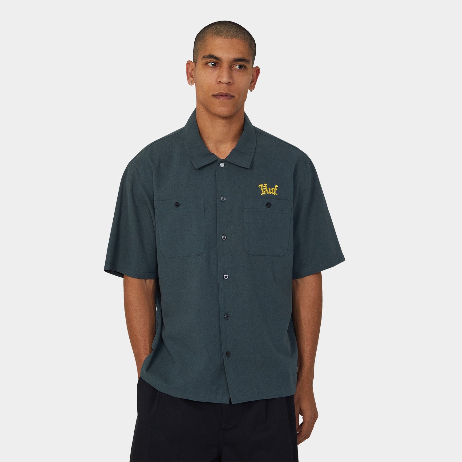 HUF (ハフ) Worldwide JP /TOPS & SHIRTS(トップス&シャツ)/ FANTASIES WORK SHIRT商品 / MARINE
