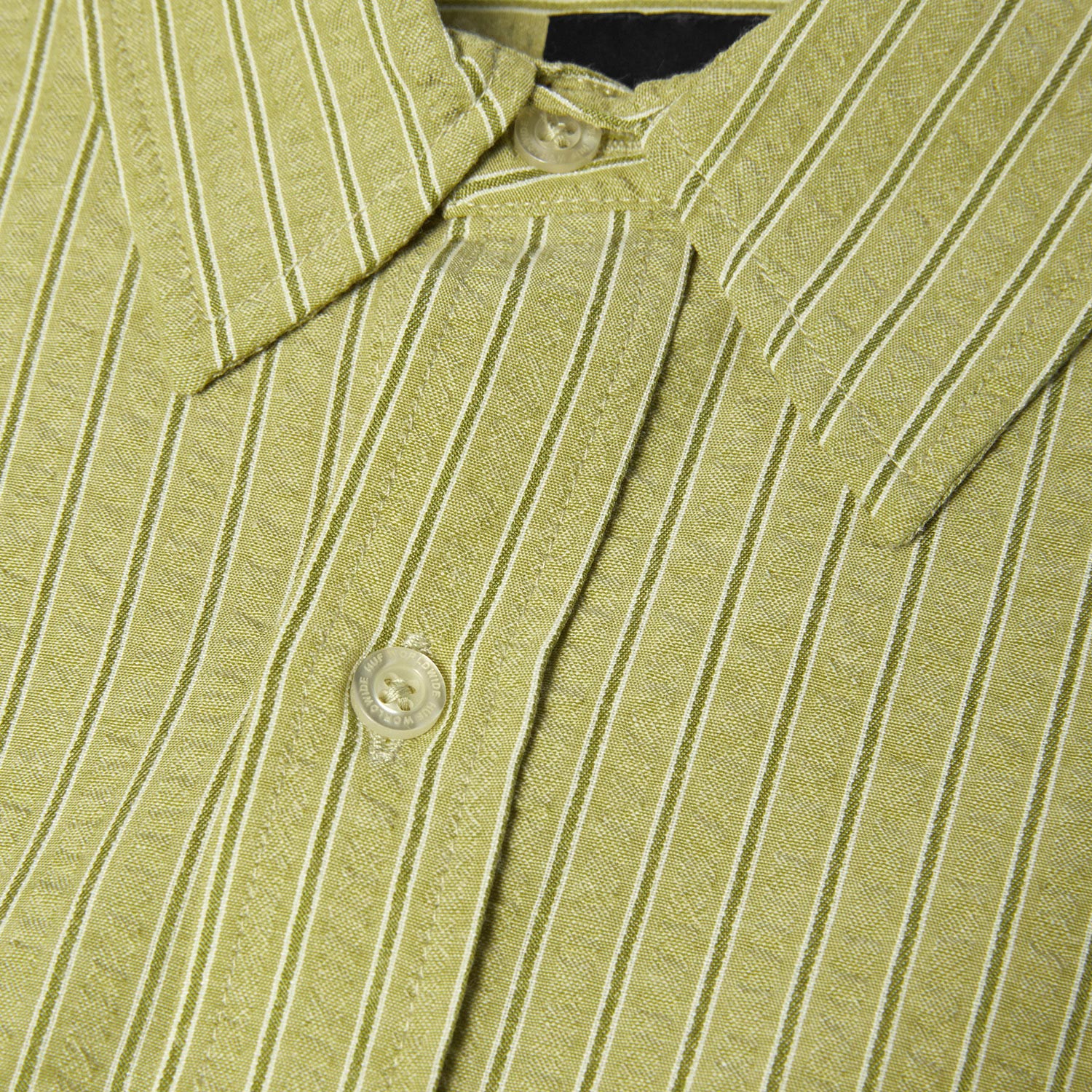 HUF (ハフ) Worldwide JP /TOPS & SHIRTS(トップス&シャツ)/ BIG BLOCK STRIPED SHIRT商品 / DRIED HERB