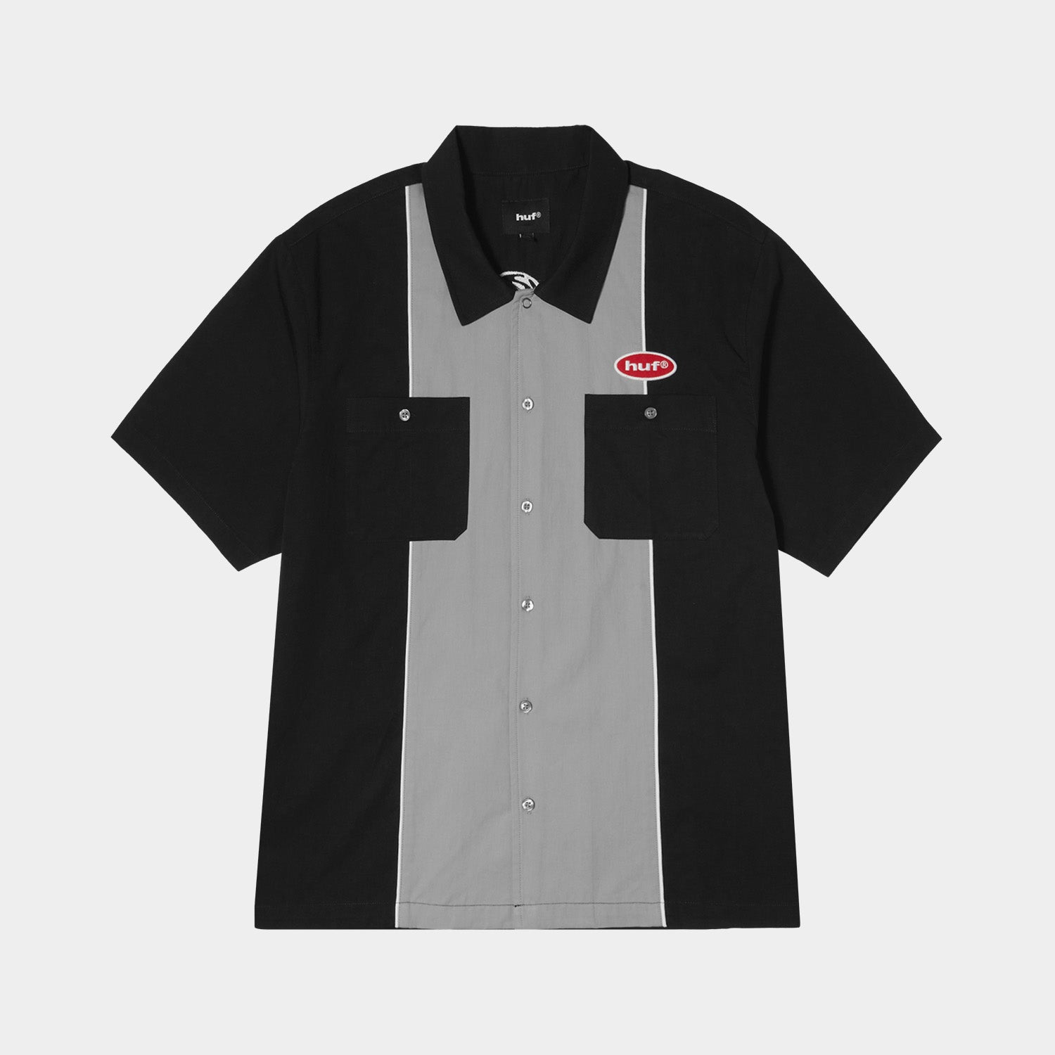 HUF (ハフ) Worldwide JP /TOPS & SHIRTS(トップス&シャツ)/ URETHANE WORK SHIRT商品 / BLACK