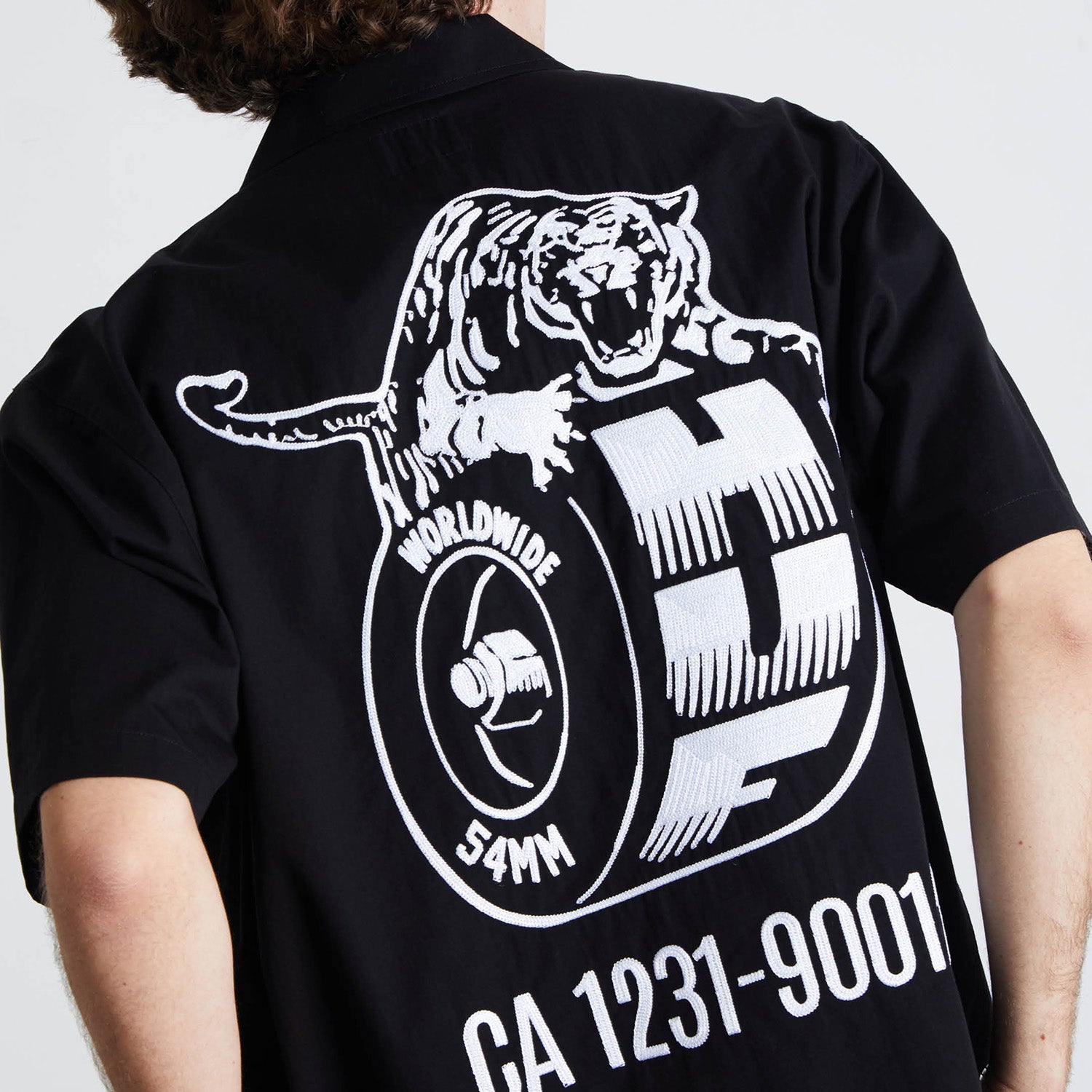 HUF (ハフ) Worldwide JP /TOPS & SHIRTS(トップス&シャツ)/ URETHANE WORK SHIRT商品 / BLACK