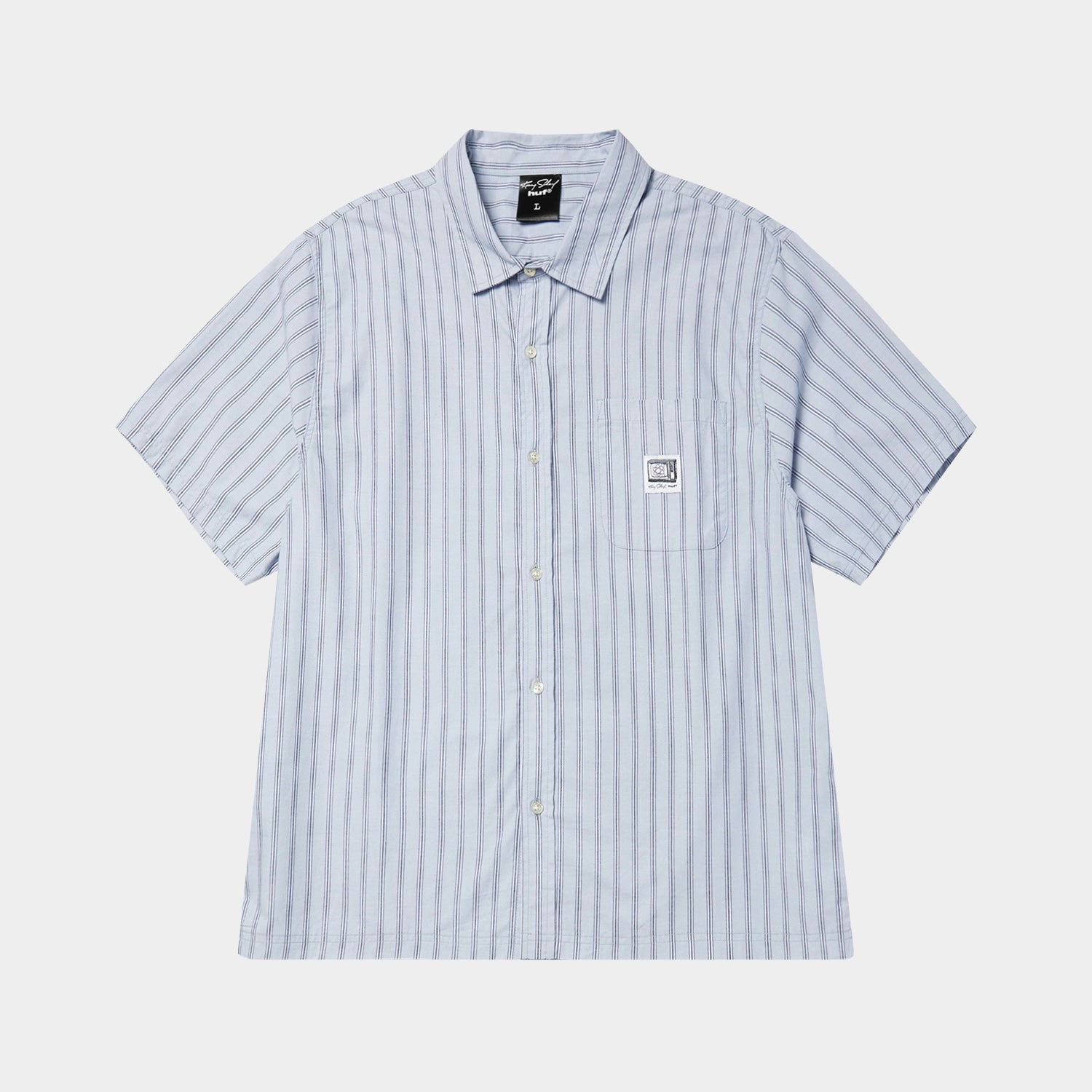 HUF (ハフ) Worldwide JP / TOPS & SHIRTS(トップス&シャツ) / KENNY SCHARF TELEVISION STRIPE SHIRT商品 / MULTI