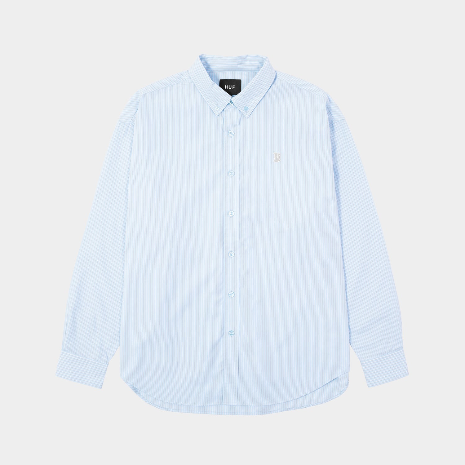 HUF (ハフ) Worldwide JP /TOPS & SHIRTS(トップス&シャツ)/ MEGABLAST STRIPE LS SHIRT商品 / BLUE STRIPE