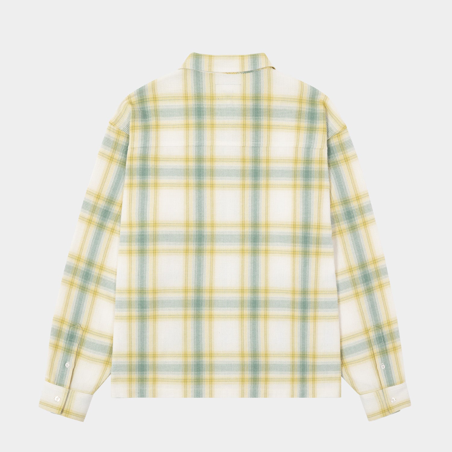 HUF (ハフ) Worldwide JP /TOPS & SHIRTS(トップス&シャツ)/ 89 OUTLINE PLAID ZIP SHIRT商品 / BLACK