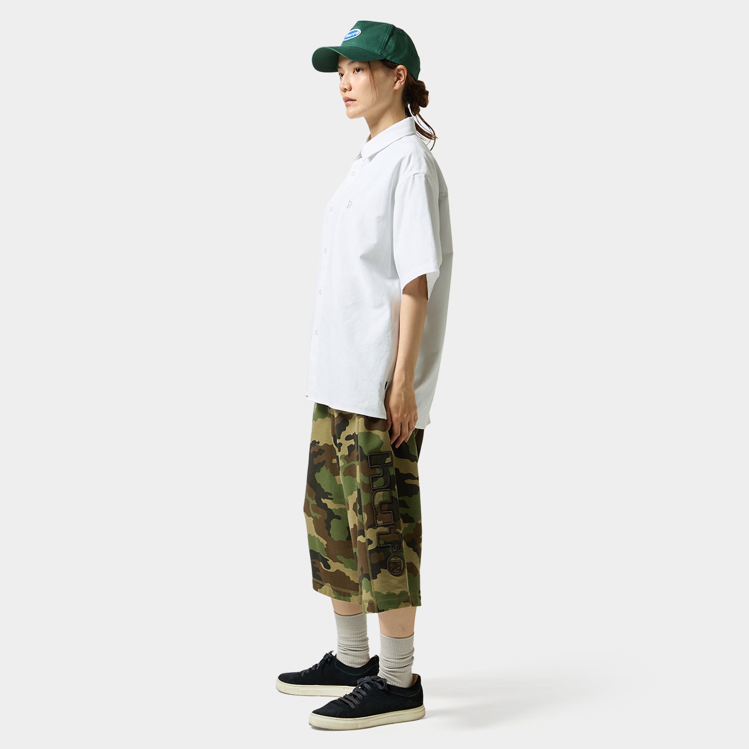 HUF (ハフ) Worldwide JP /TOPS & SHIRTS(トップス&シャツ)/ MEGABLAST SHIRT商品 / BLACK
