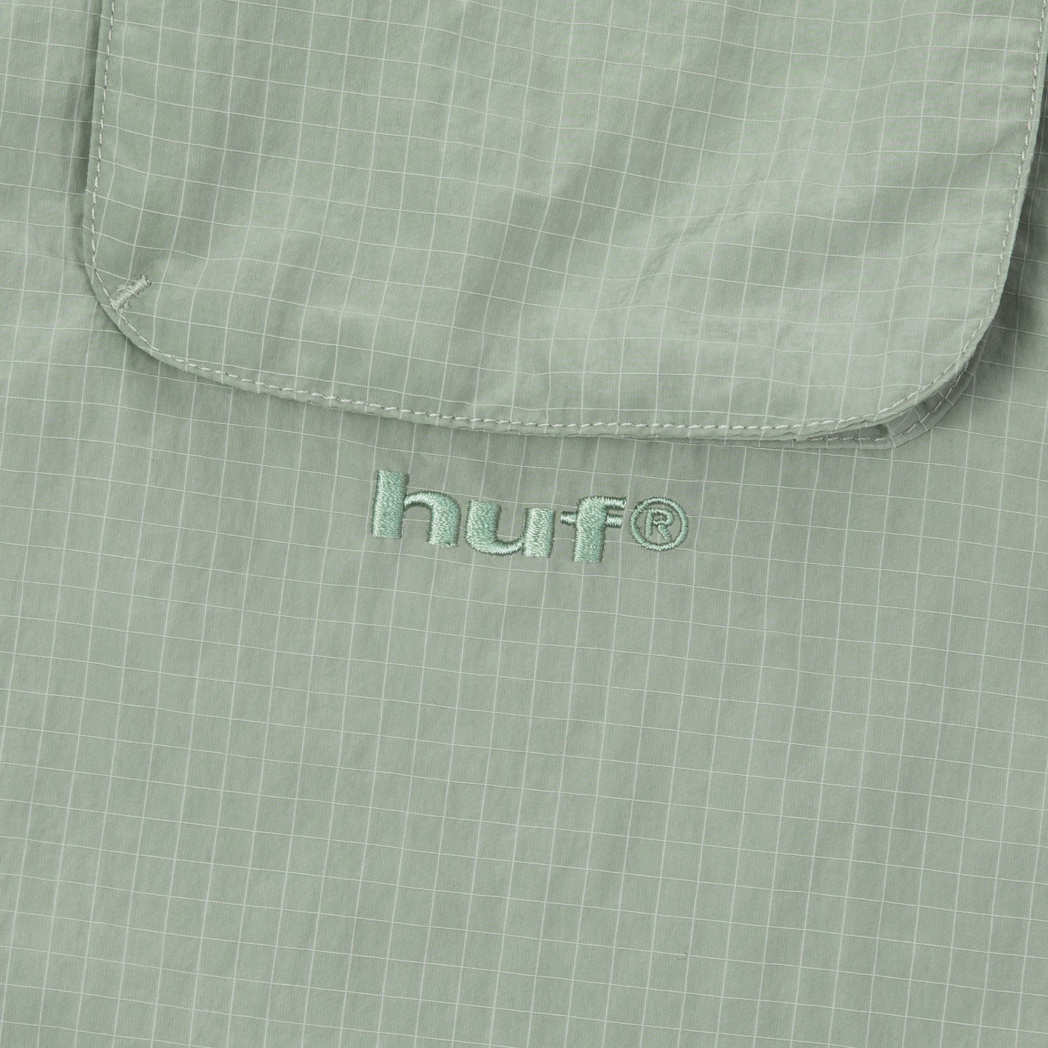 HUF (ハフ) Worldwide JP /TOPS & SHIRTS(トップス&シャツ)/ UTILITY NYLON SHEER SHIRT商品 / BLACK