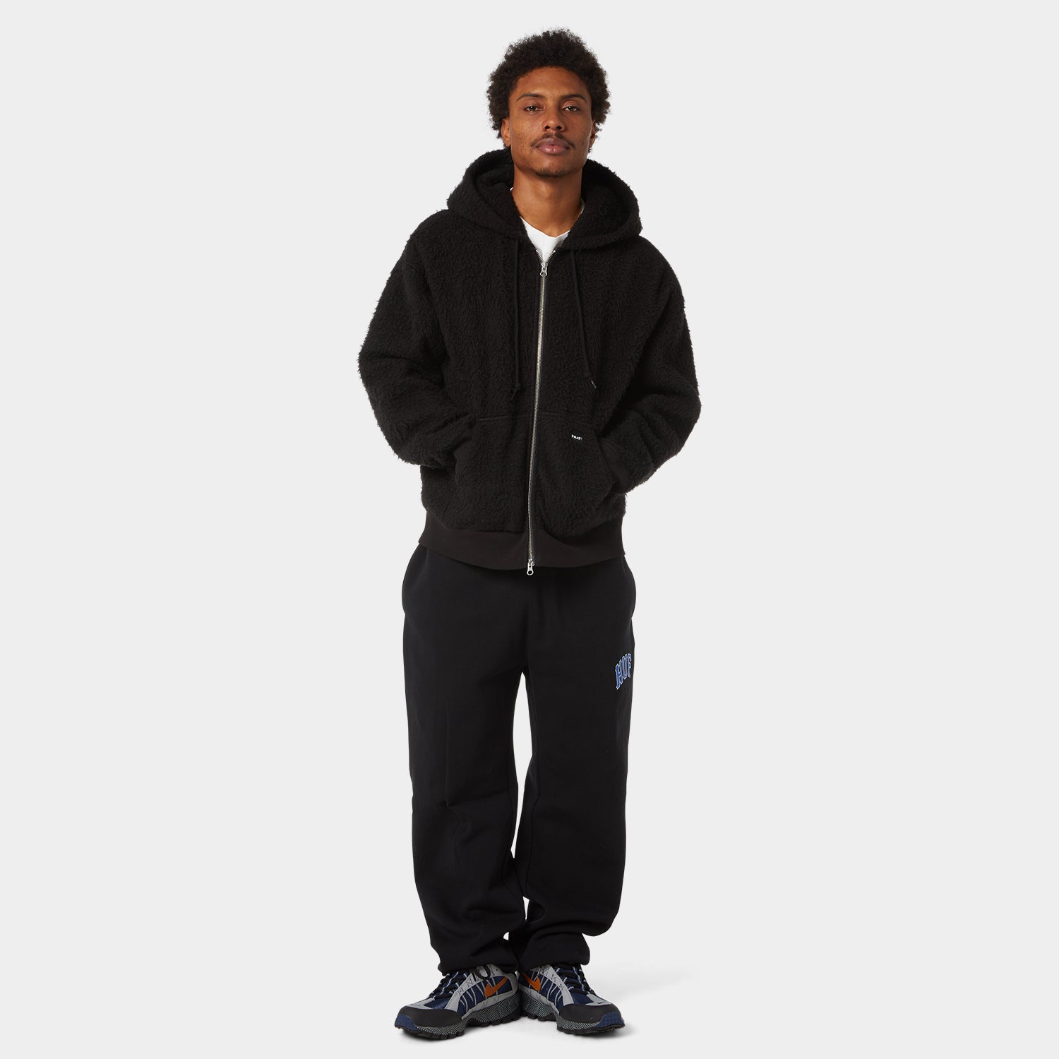 HUF (ハフ) Worldwide JP /HOODIES(パーカー)/ CORSO HEAVYWEIGHT FULL ZIP HOODIE商品 / BERRY