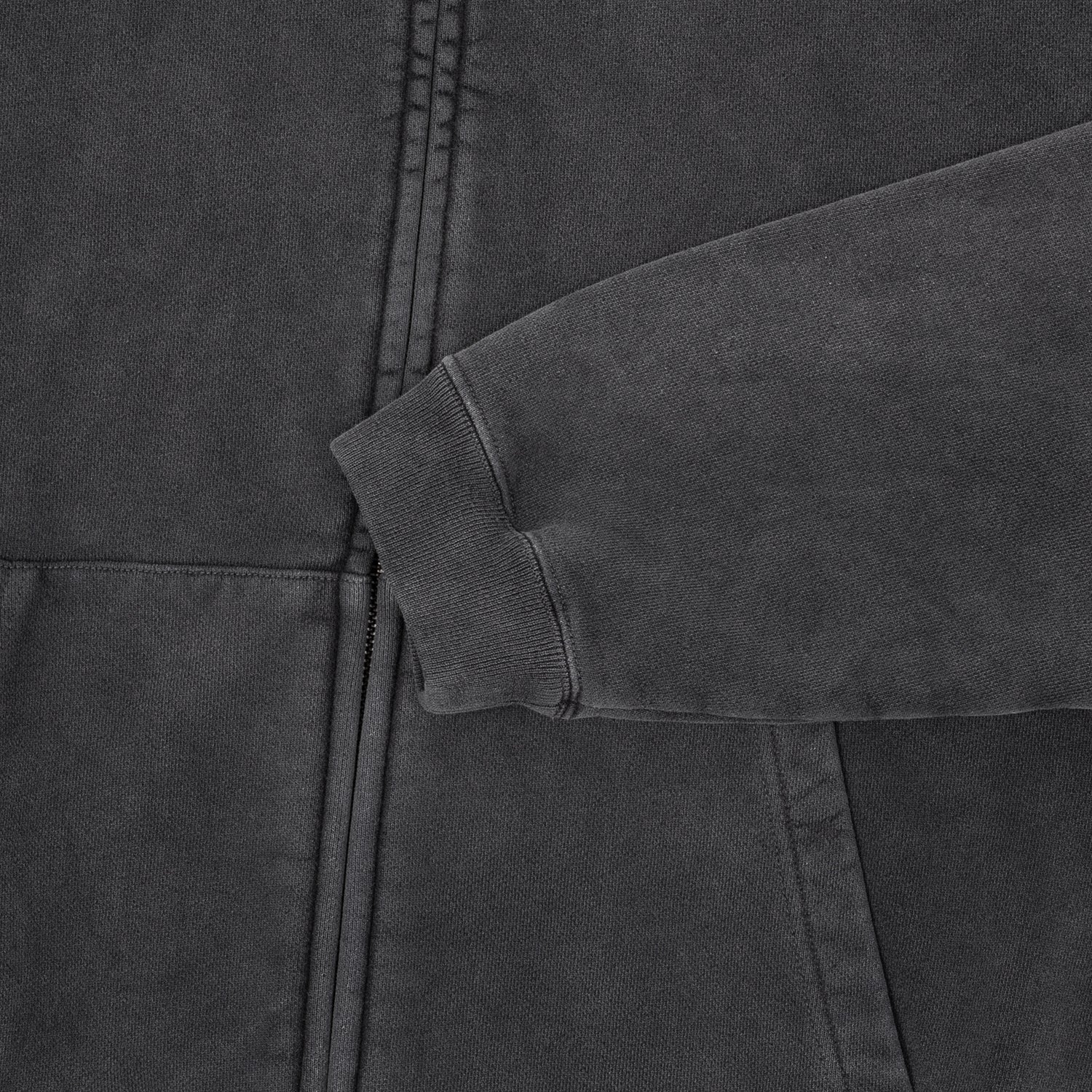 HUF (ハフ) Worldwide JP /HOODIES(パーカー)/ ARCH WIDE FULL ZIP HOODIE商品 / BLACK