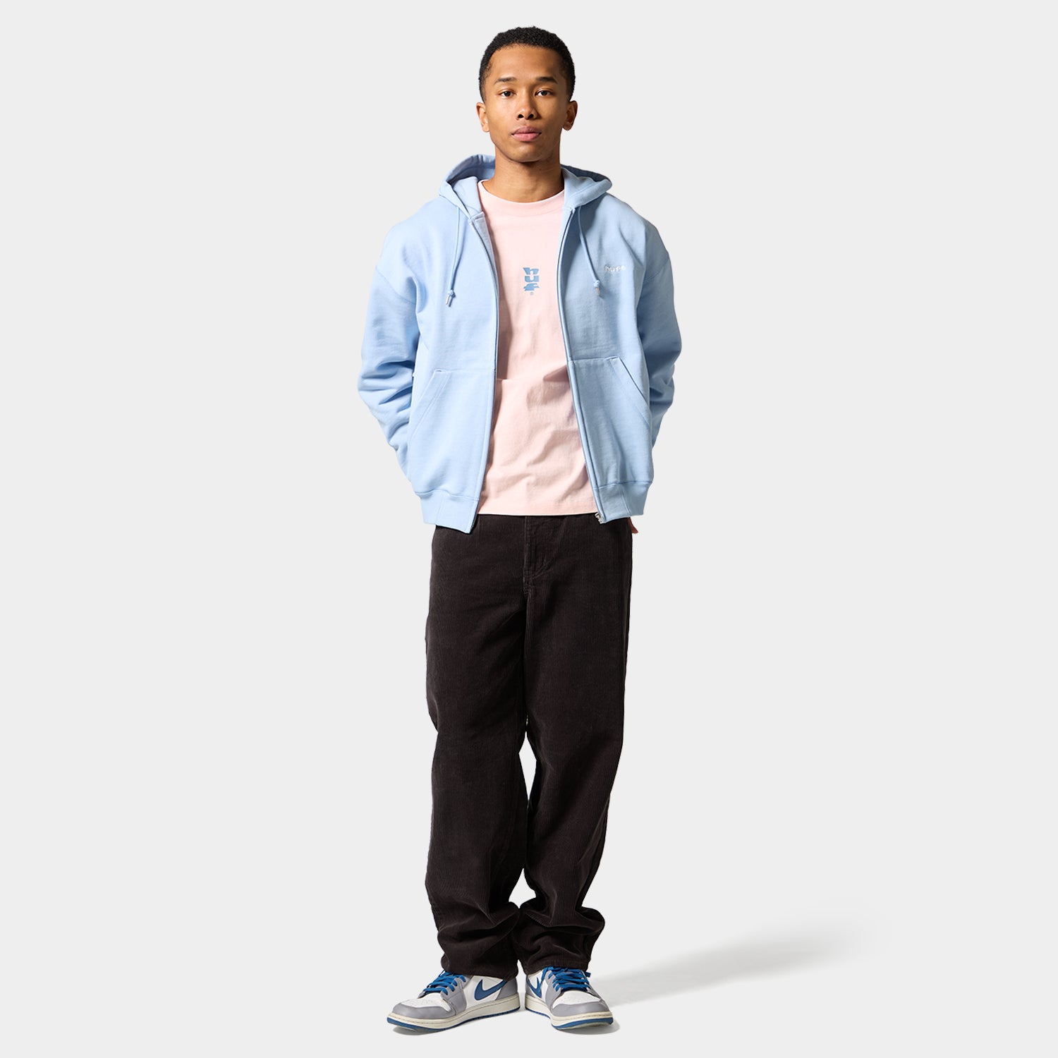 HUF (ハフ) Worldwide JP /HOODIES(パーカー)/ HUF eightynine FULL ZIP HOODIE商品 / ORANGE