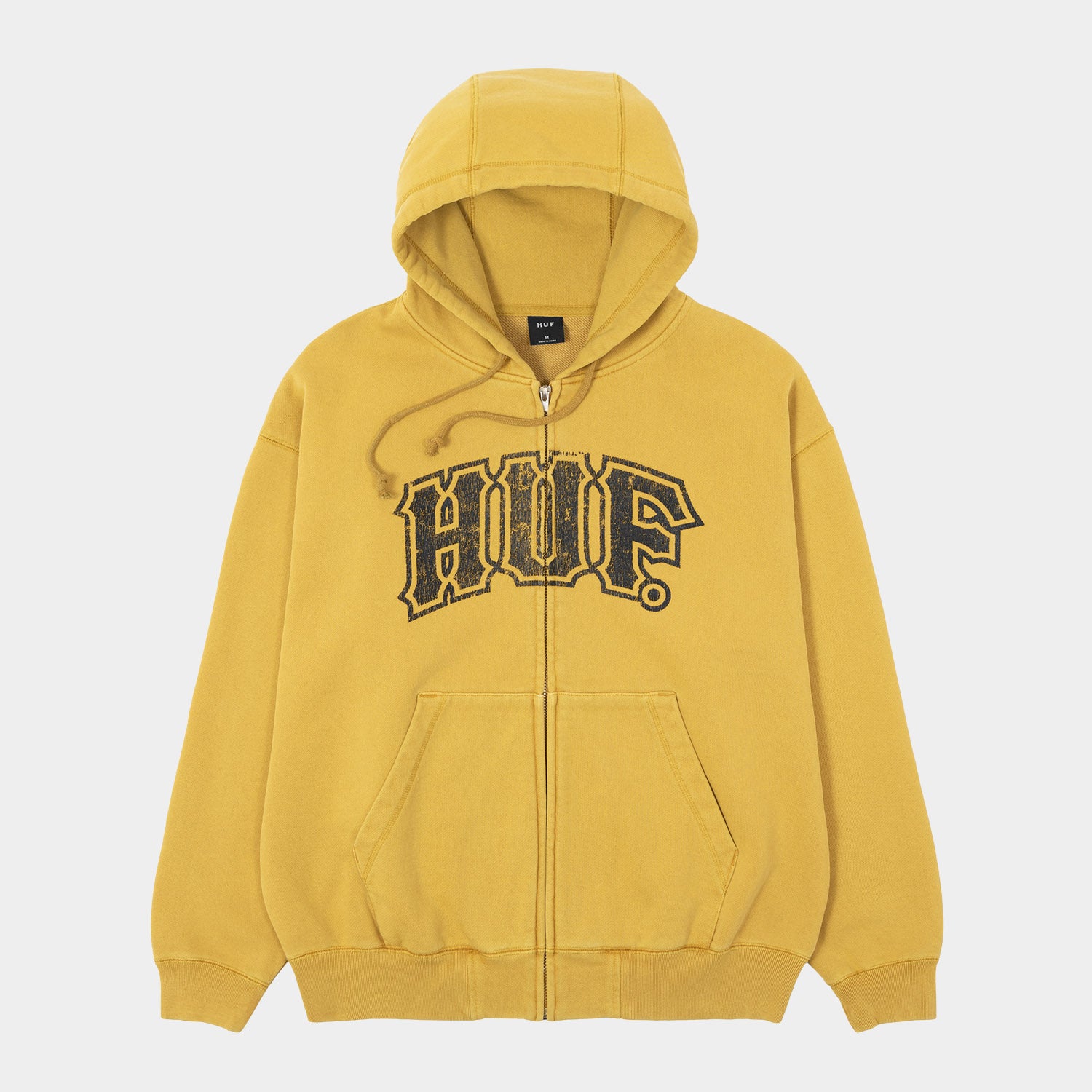 HUF (ハフ) Worldwide JP /HOODIES(パーカー)/ CLASSIC ARCH FULL ZIP HOODIE商品 / YELLOW