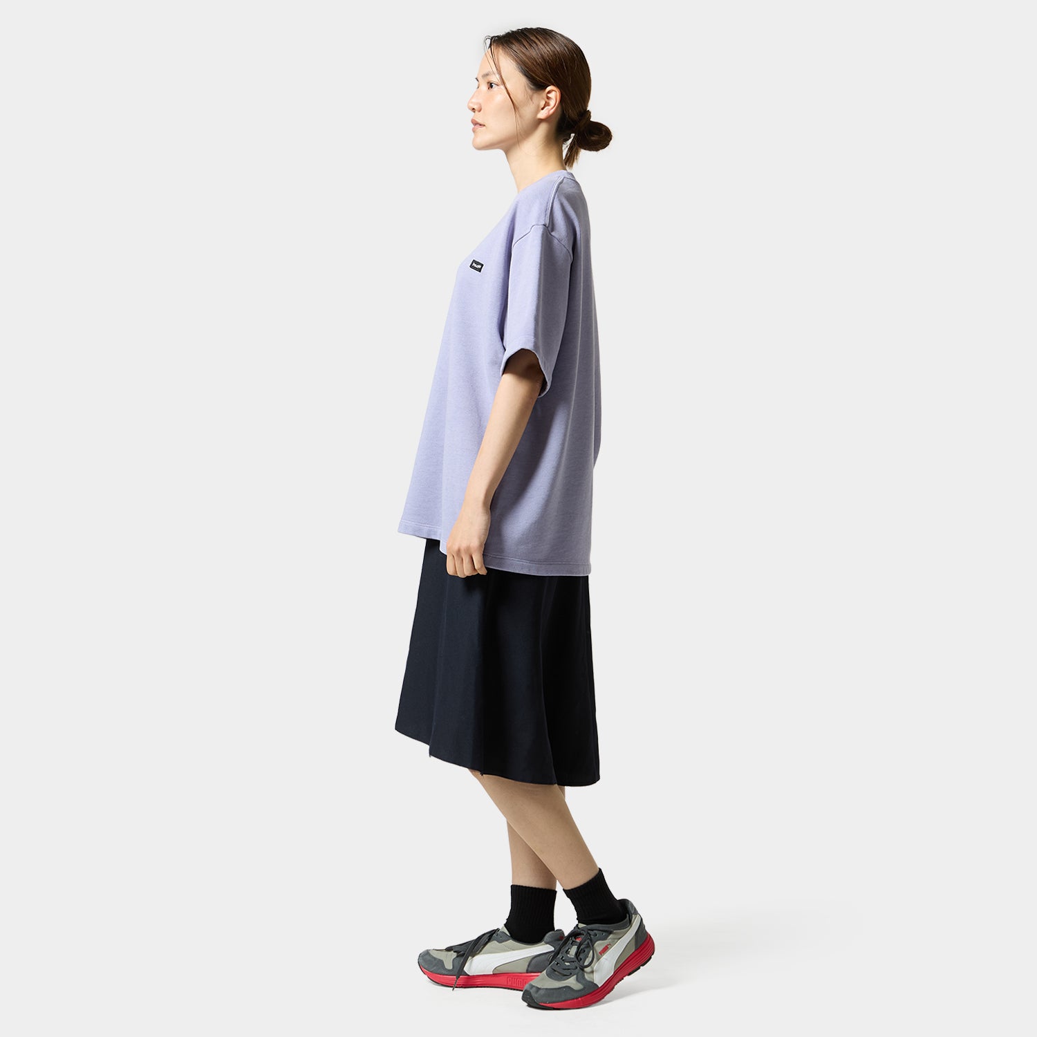HUF (ハフ) Worldwide JP /TOPS & SHIRTS(トップス&シャツ)/ huf eightynine WASHED FLEECE TEE商品 / COFFEE
