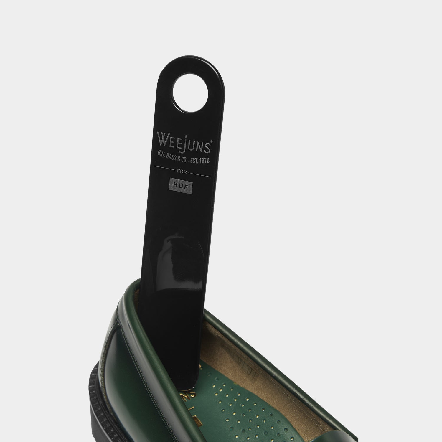 HUF (ハフ) Worldwide JP /FOOTWEAR(スニーカー)/ HUF X G.H.BASS LARSON PENNY商品 / BLACK