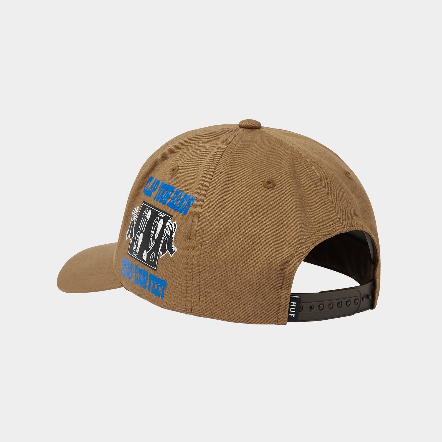 HUF (ハフ) Worldwide JP /HATS & BEANIES(ハット&ビーニー)/ EVERYBODY GET LOOSE SNAPBACK商品 / BLACK
