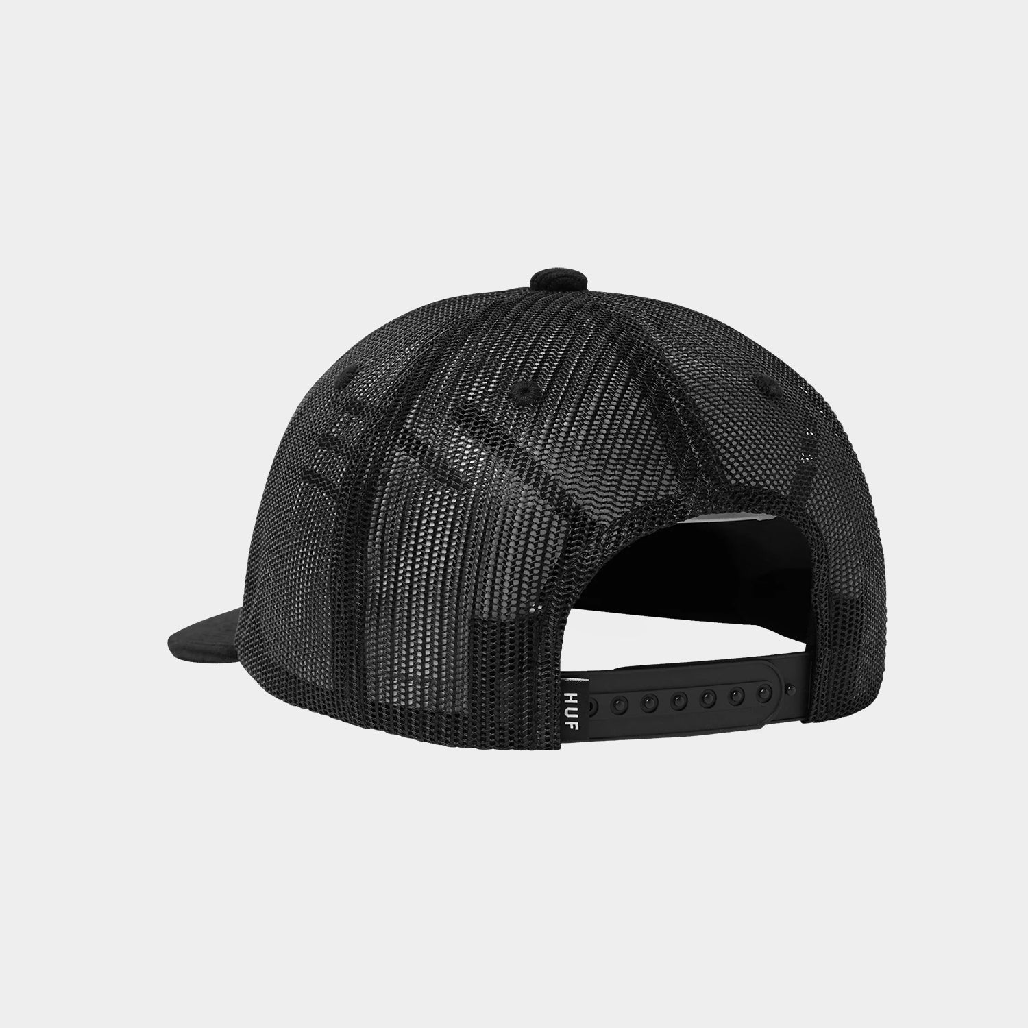 HUF (ハフ) Worldwide JP /HATS & BEANIES(ハット&ビーニー)/ WARPED TRUCKER HAT商品 / BLACK