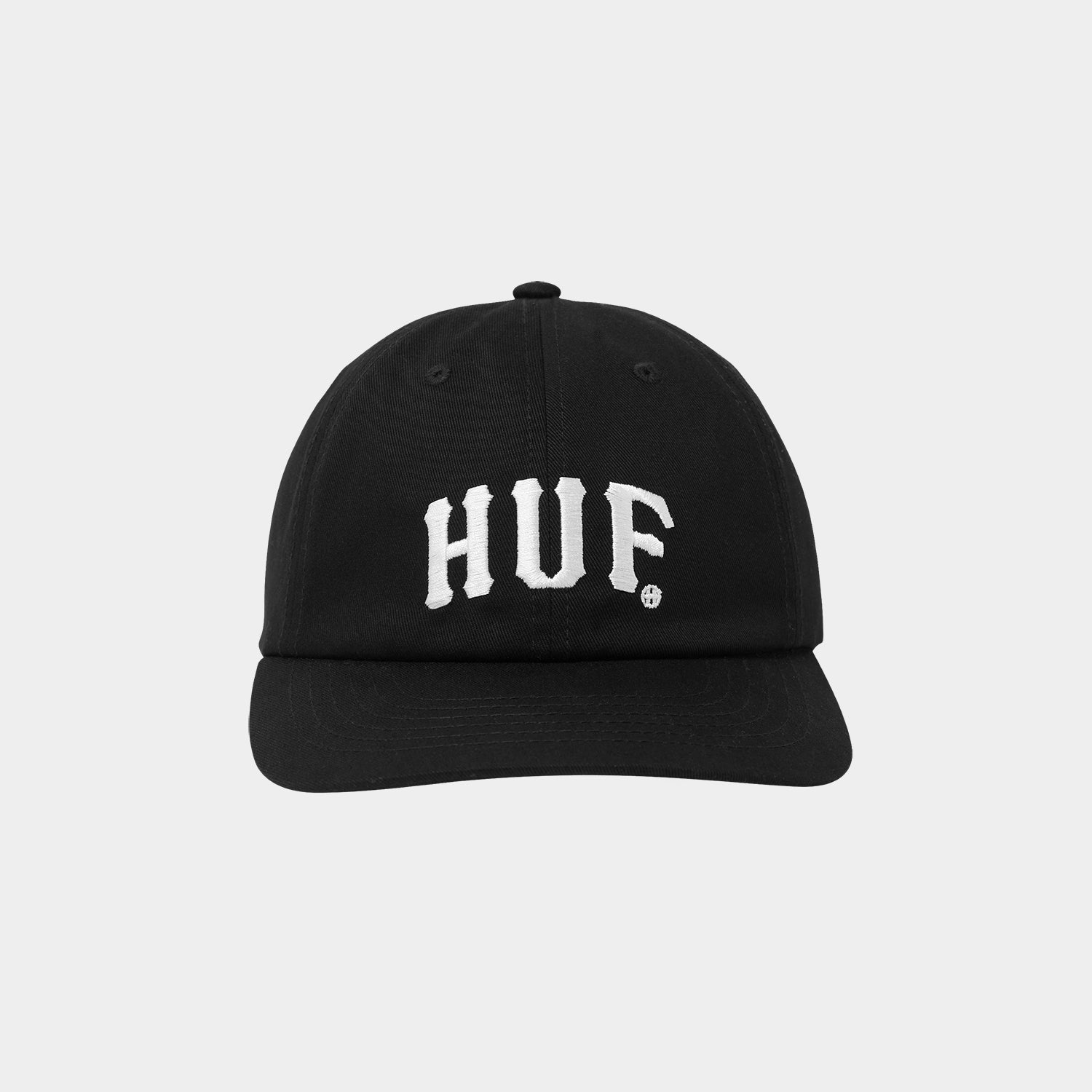 HUF (ハフ) Worldwide JP /HATS & BEANIES(ハット&ビーニー)/ ARCH 6 PANEL CV SNAPBACK商品 / BLACK
