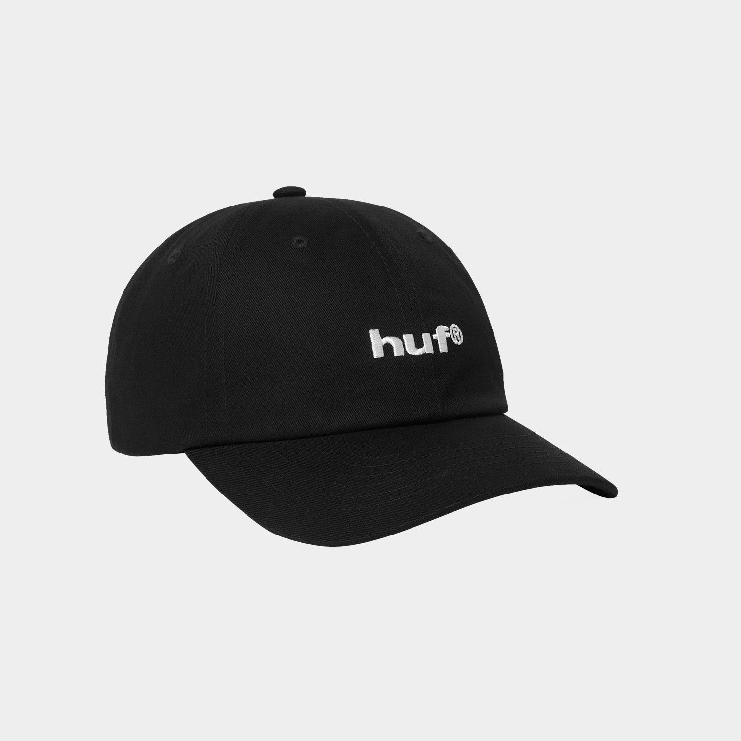 HUF (ハフ) Worldwide JP /HATS & BEANIES(ハット&ビーニー)/ 89 EMBROIDERED 6 PANEL CV HAT商品 / BLACK/WHITE