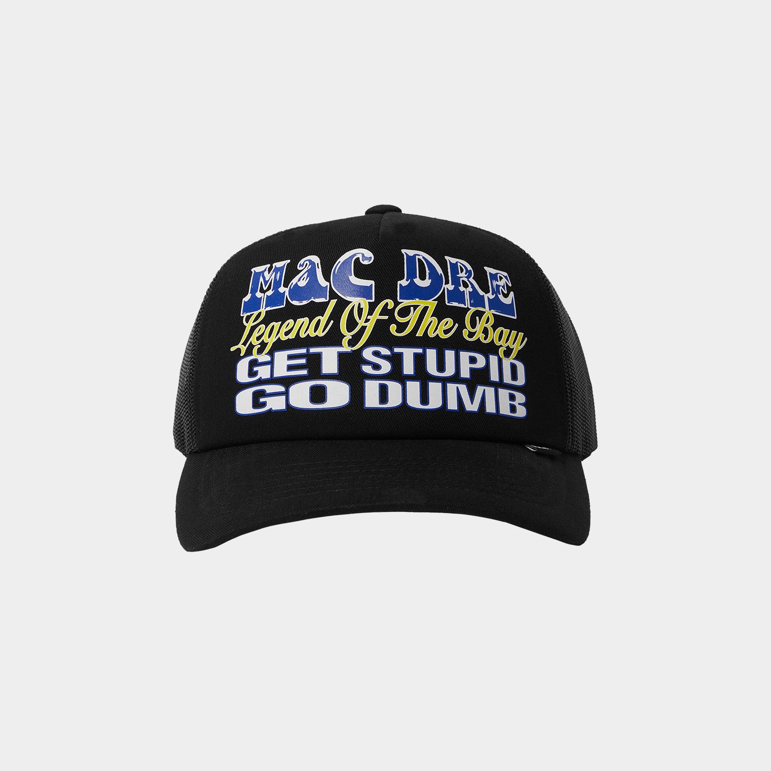 HUF (ハフ) Worldwide JP /HATS & BEANIES(ハット&ビーニー)/ HUF X MAC DRE TRUCKER HAT商品 / BLACK