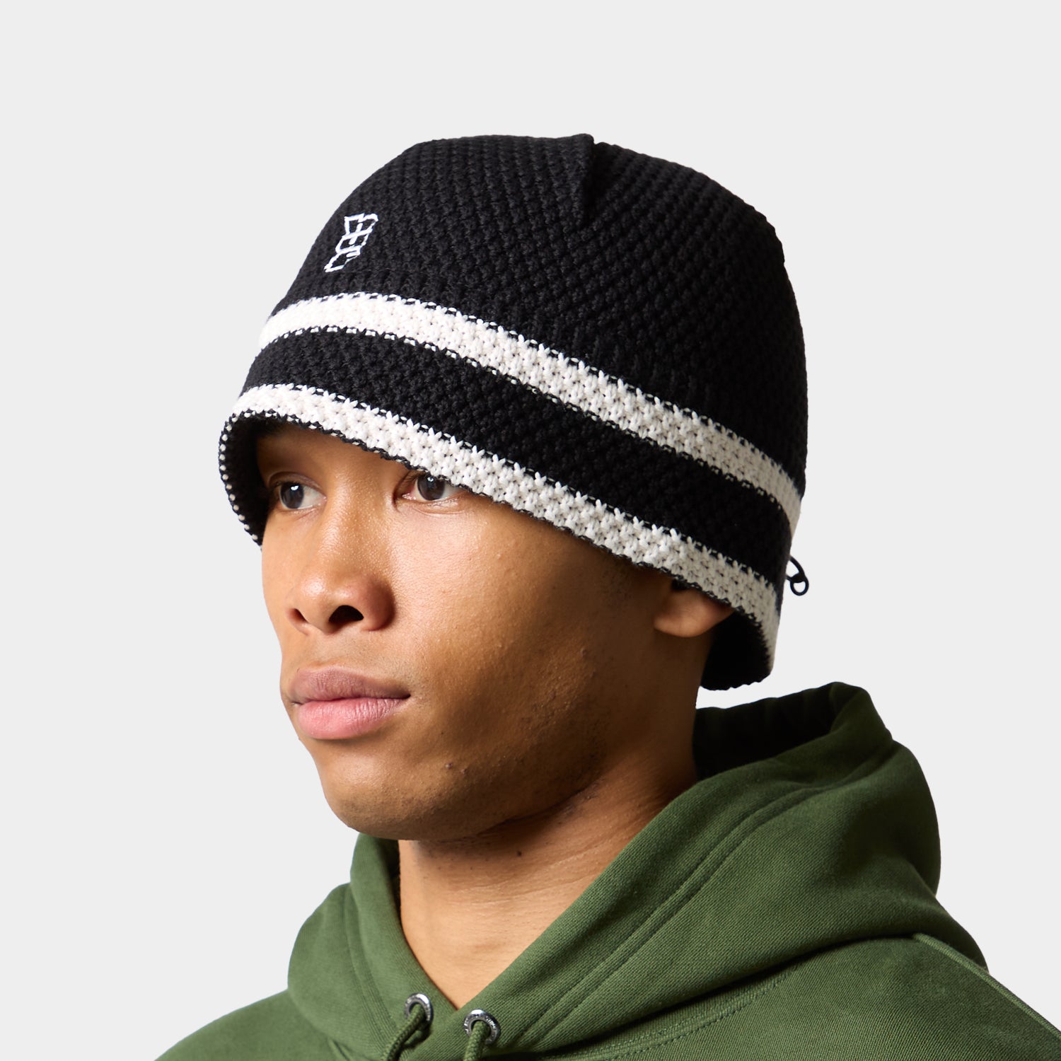HUF (ハフ) Worldwide JP /HATS & BEANIES(ハット&ビーニー)/ MEGABLAST KNIT BUCKET HAT商品 / BLEACH