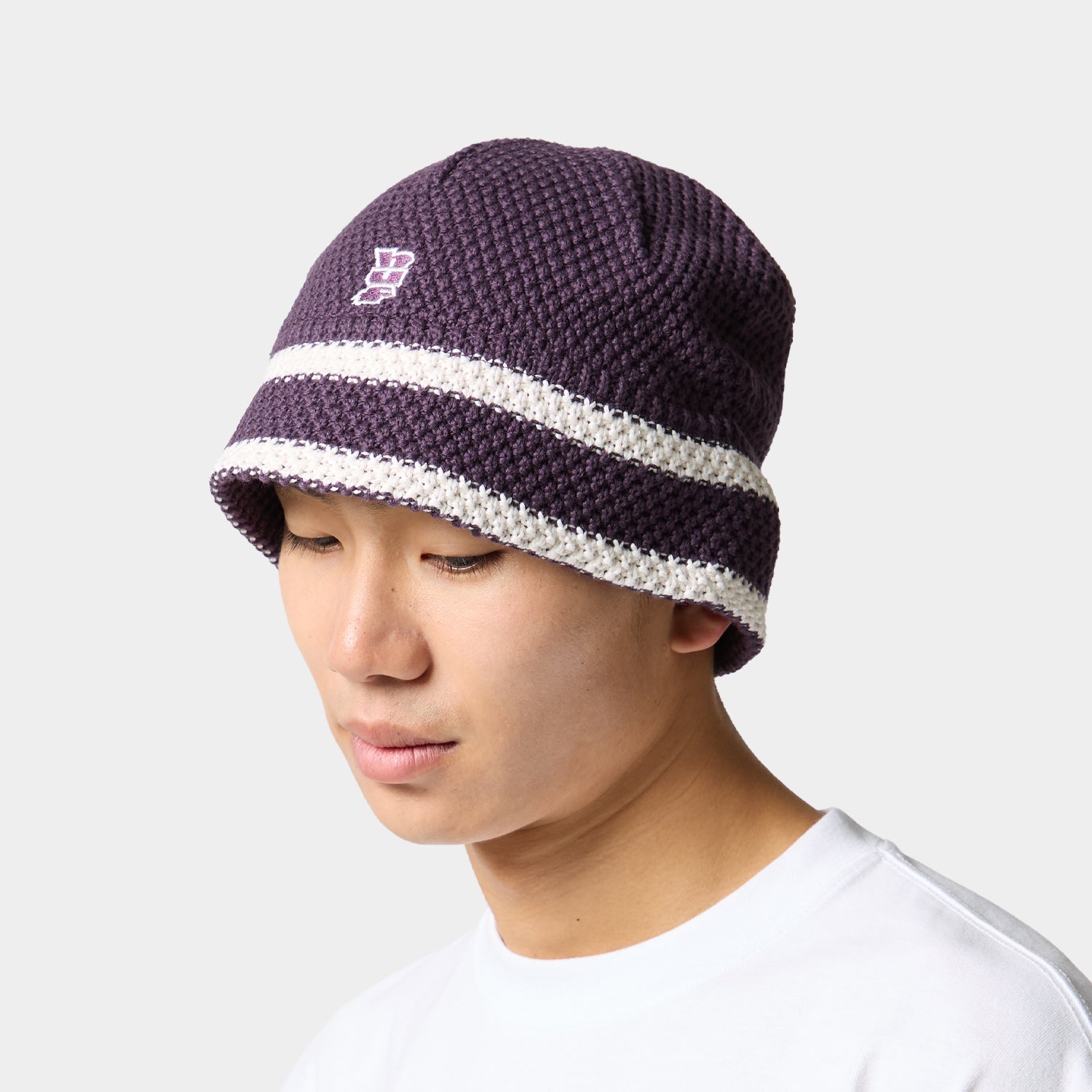 HUF (ハフ) Worldwide JP /HATS & BEANIES(ハット&ビーニー)/ MEGABLAST KNIT BUCKET HAT商品 / BLEACH