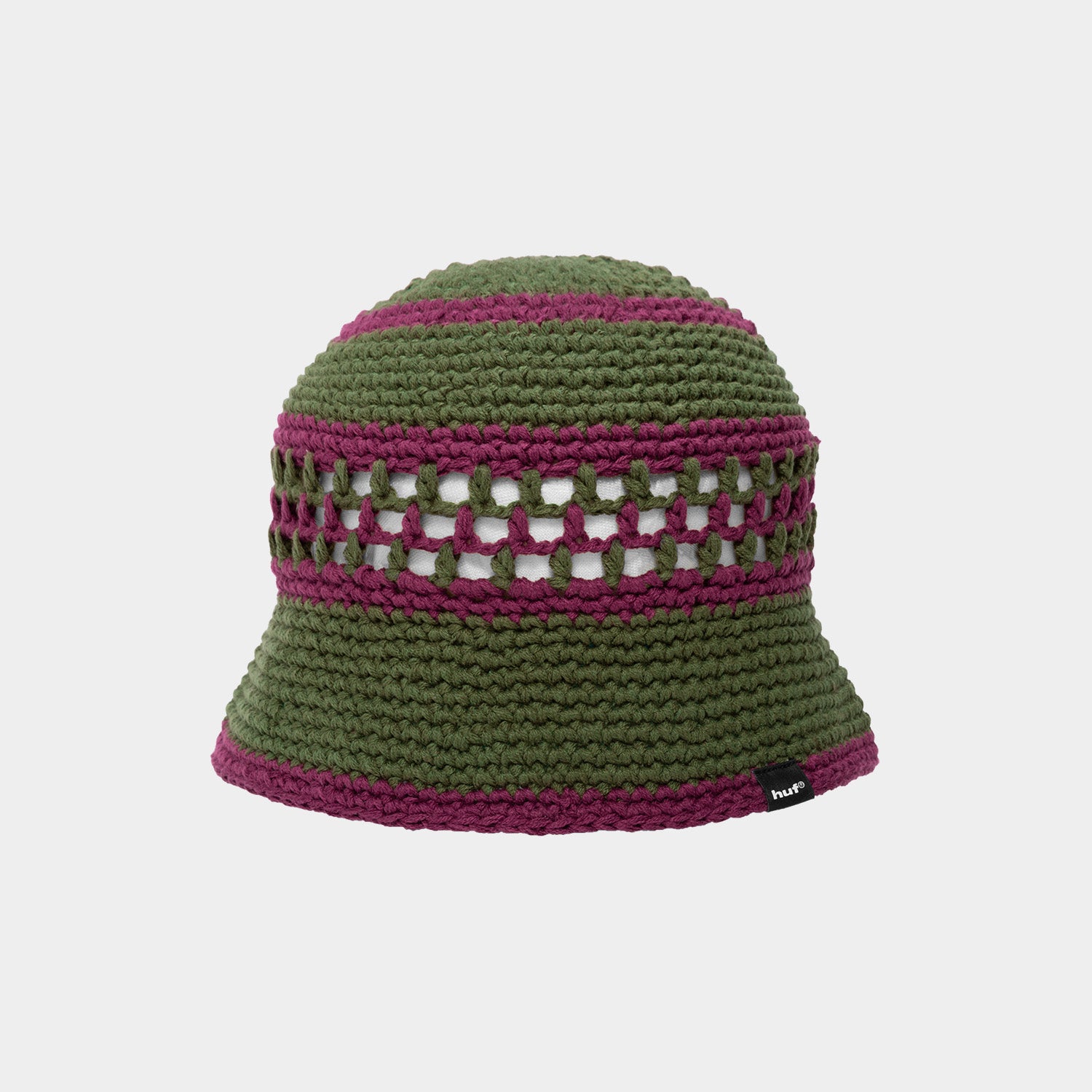 HUF (ハフ) Worldwide JP /HATS & BEANIES(ハット&ビーニー)/ DUAL MESH CROCHET HAT商品 / PEACH