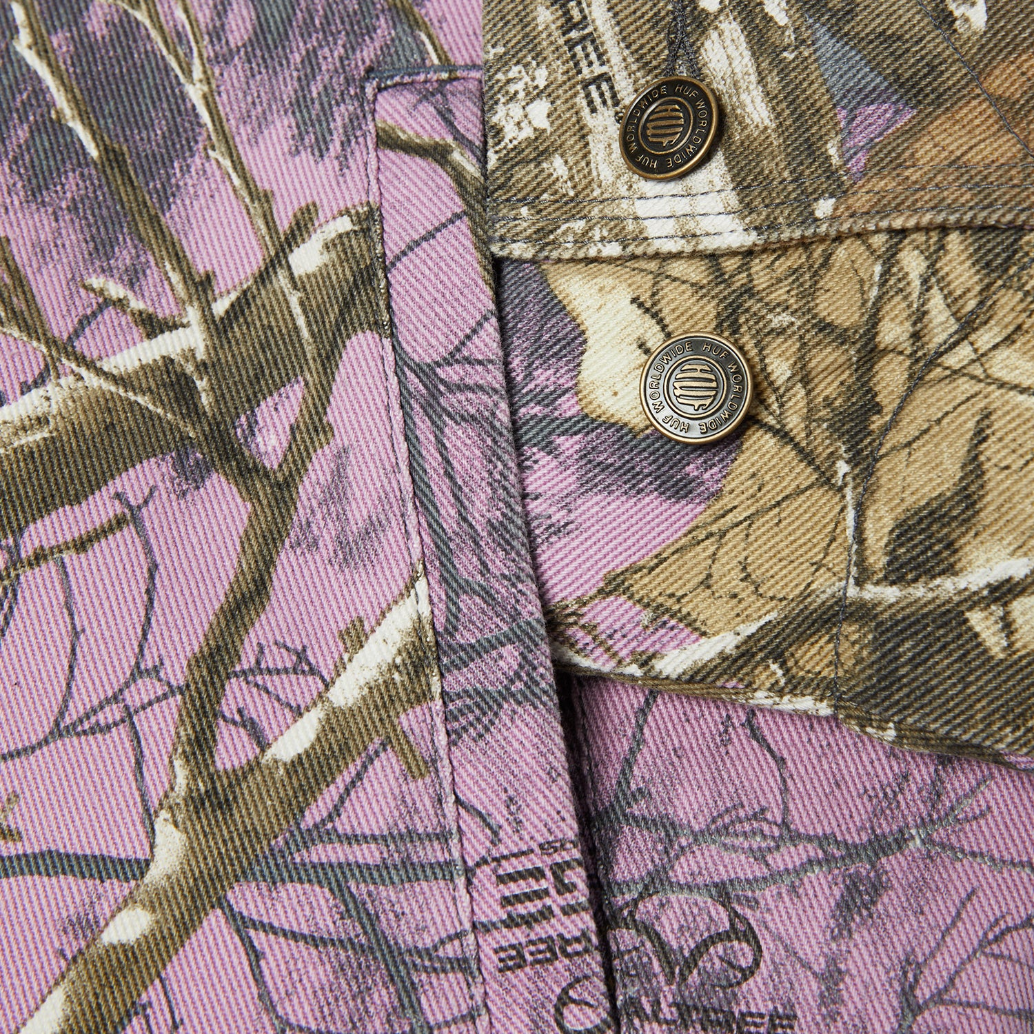 HUF (ハフ) Worldwide JP /JACKETS(ジャケット)/ HUF X REALTREE® MEGABLAST WORK JACKET商品 / LILAC