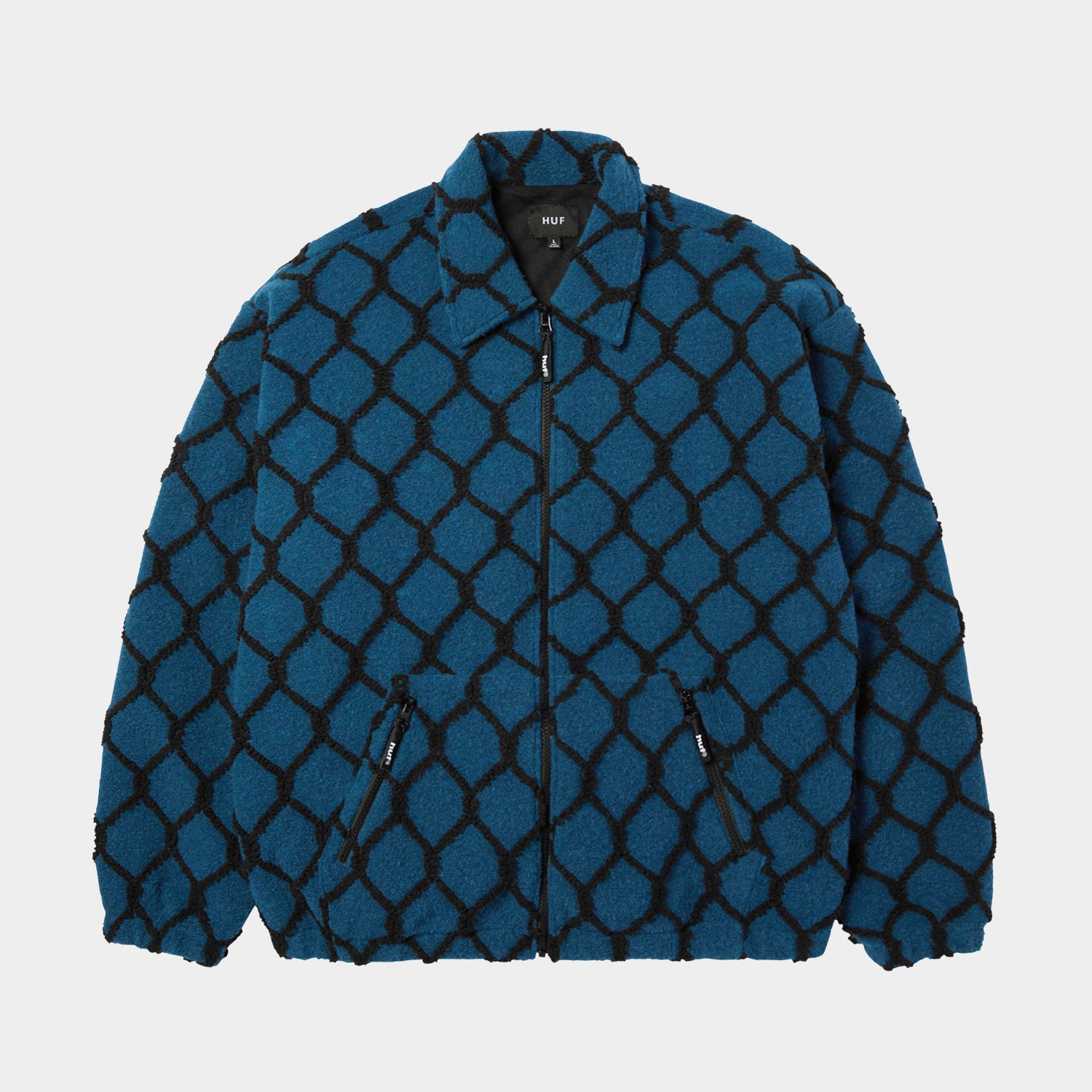 HUF (ハフ) Worldwide JP /JACKETS(ジャケット)/ BREAKTHROUGH HIGH PILE JACKET商品 / MOSS
