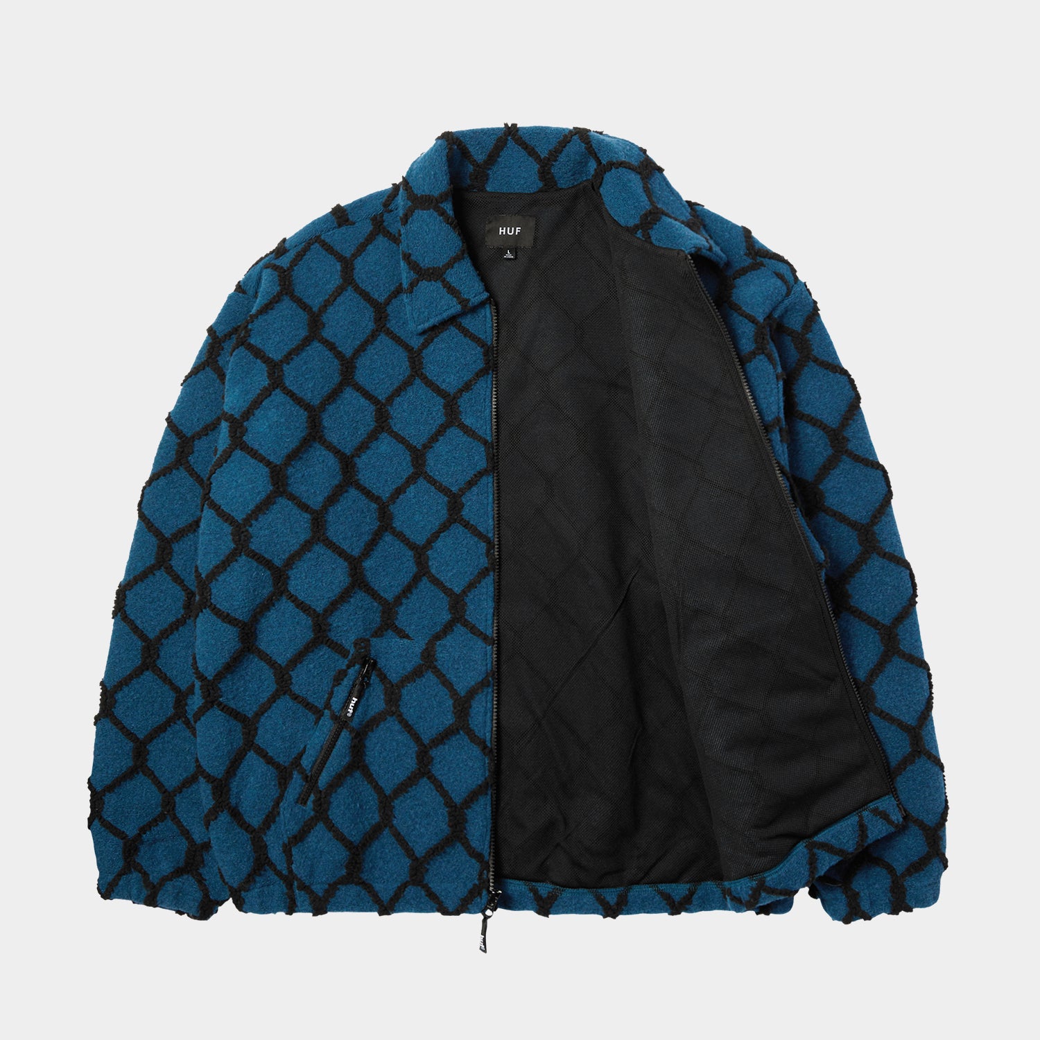 HUF (ハフ) Worldwide JP /JACKETS(ジャケット)/ BREAKTHROUGH HIGH PILE JACKET商品 / MOSS