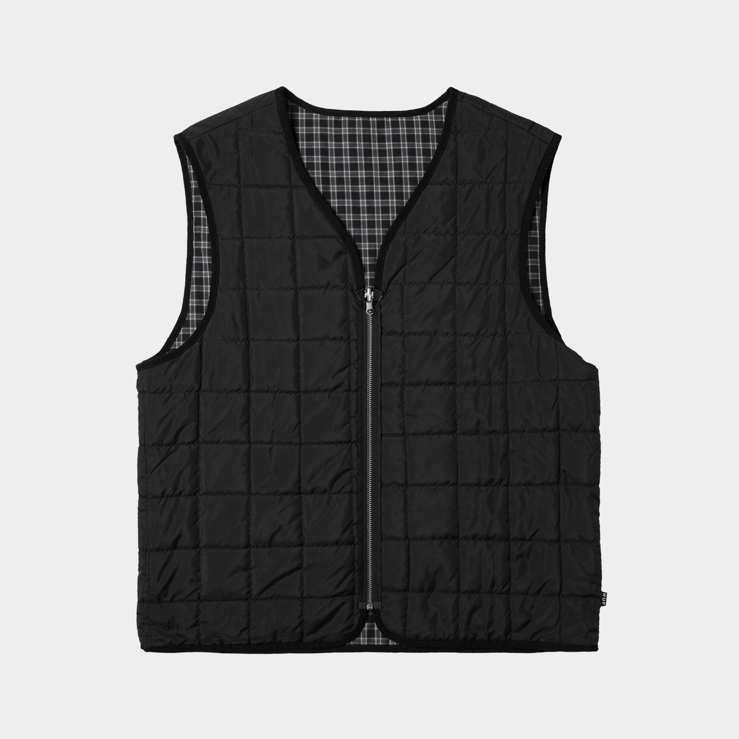 HUF (ハフ) Worldwide JP /JACKETS(ジャケット)/ POYNTER REVERSIBLE VEST商品 / BLACK
