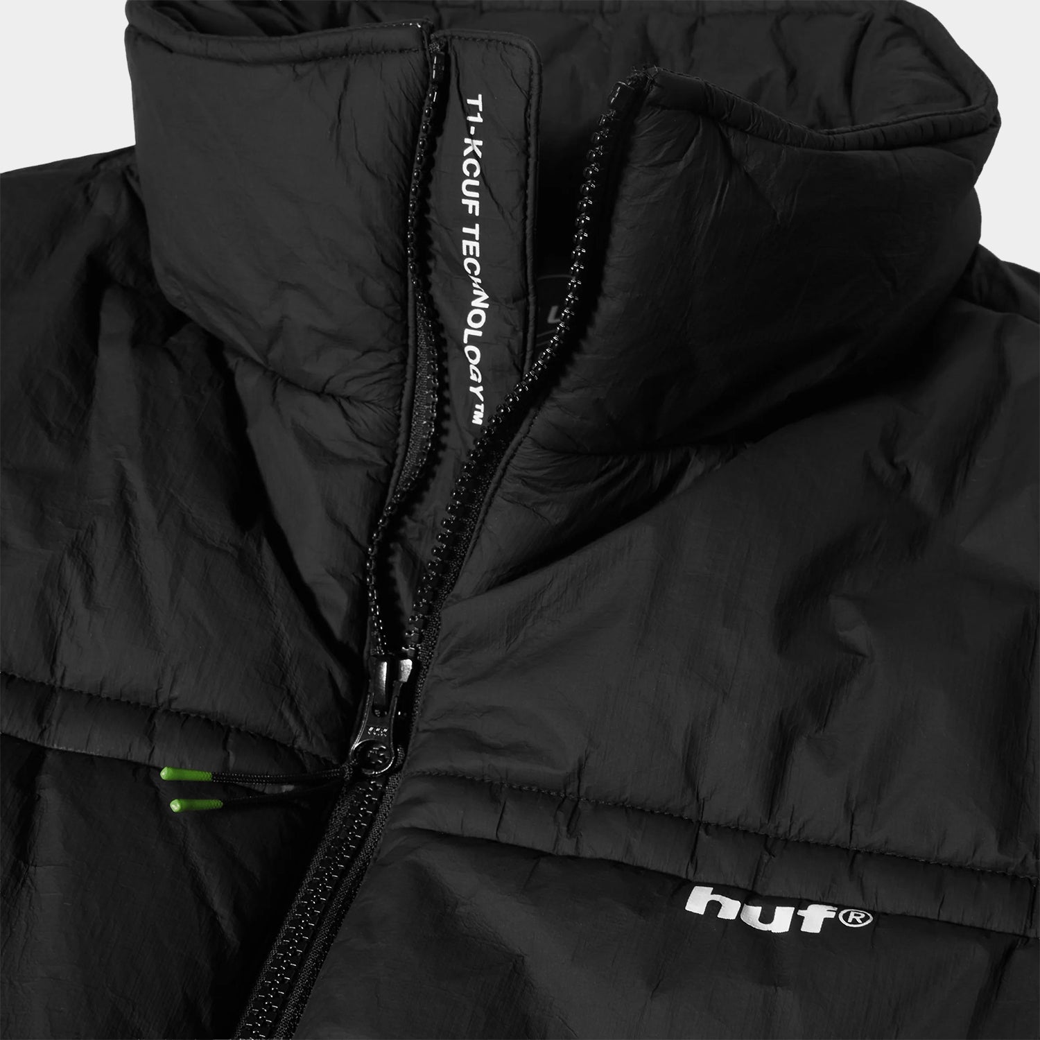 HUF (ハフ) Worldwide JP /JACKETS(ジャケット)/ 89 TYVEK PUFFER商品 / BLACK