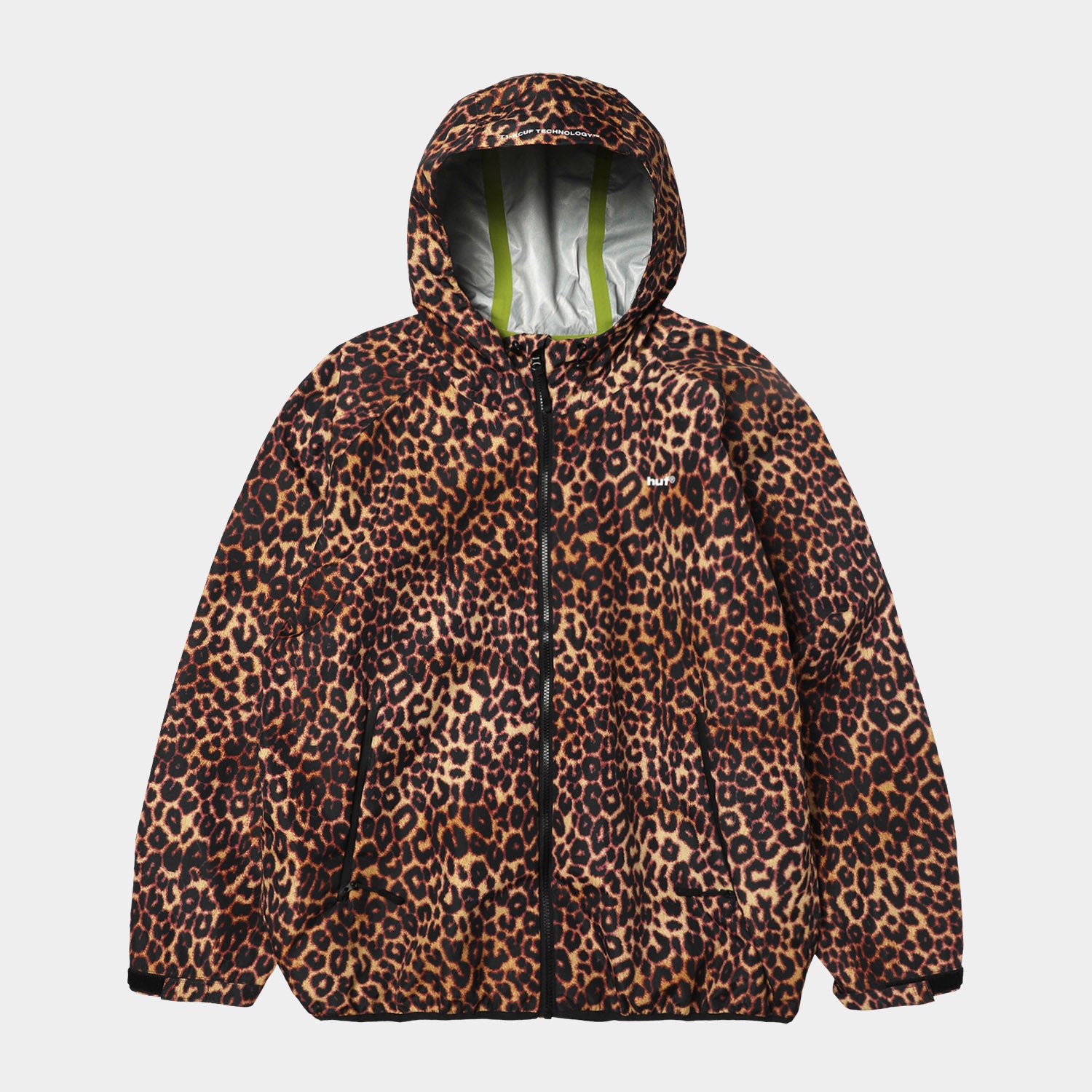 HUF (ハフ) Worldwide JP /JACKETS(ジャケット)/ RAINIER PRINTED SHELL JACKET商品 / BROWN