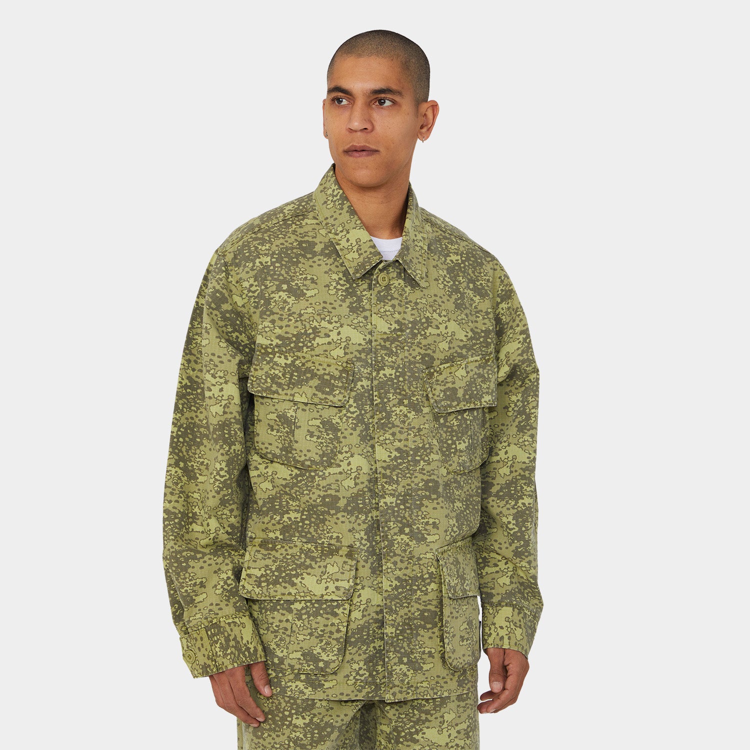 HUF (ハフ) Worldwide JP /JACKETS(ジャケット)/ DELTA BDU JACKET商品 / GREEN