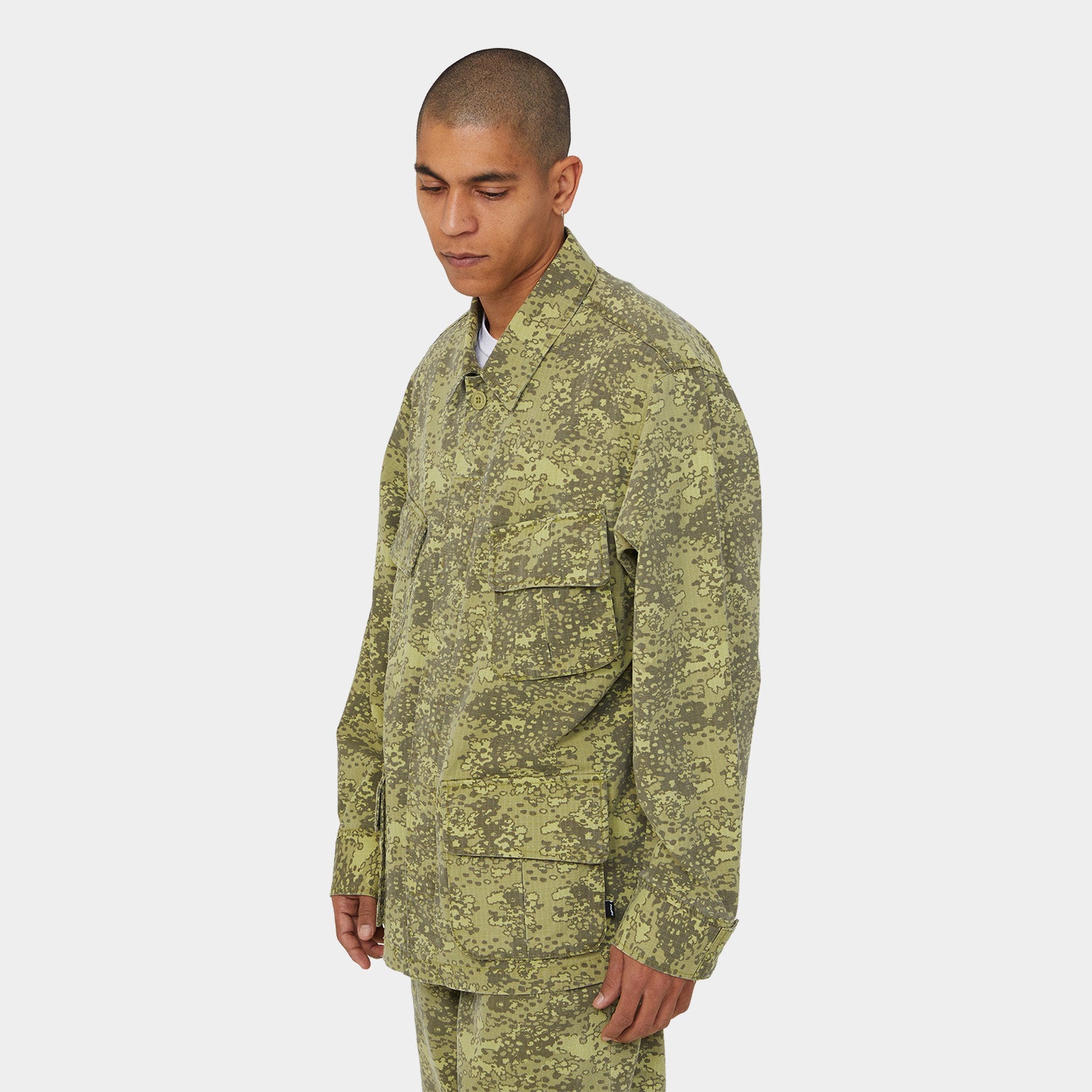 HUF (ハフ) Worldwide JP /JACKETS(ジャケット)/ DELTA BDU JACKET商品 / GREEN