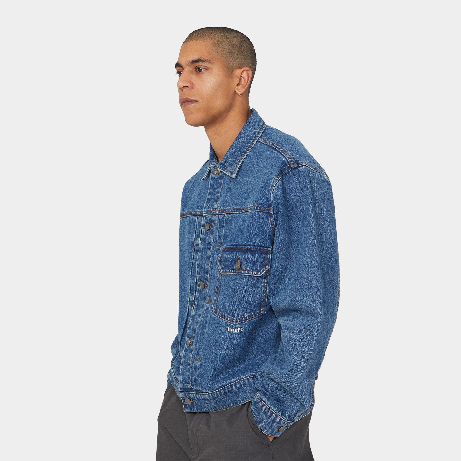 HUF (ハフ) Worldwide JP /JACKETS(ジャケット)/ 89 TRUCKER JACKET商品 / INDIGO