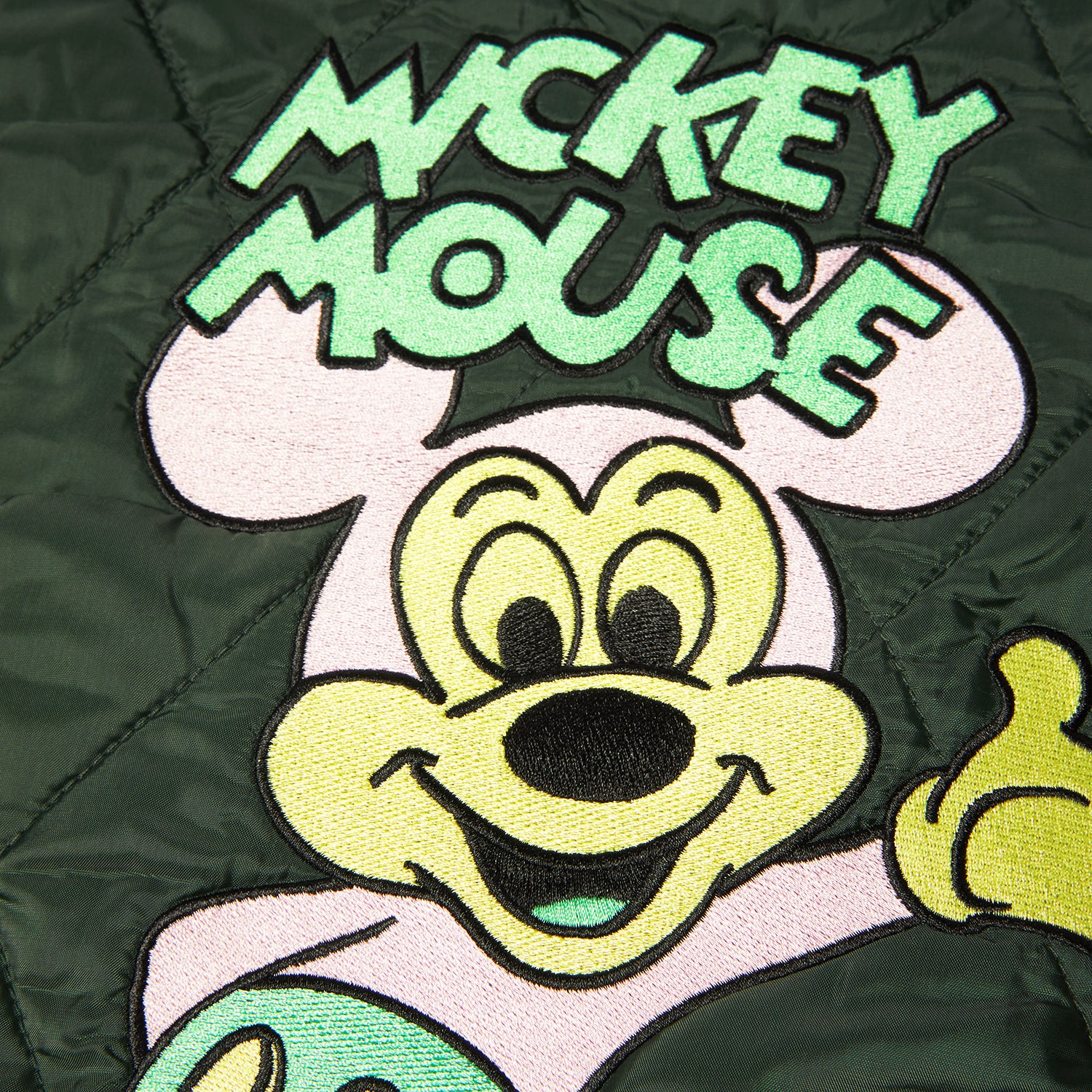 HUF (ハフ) Worldwide JP /JACKETS(ジャケット)/ DISNEY | HUF MICKEY QUILTED WORK JACKET商品 / FOREST GREEN