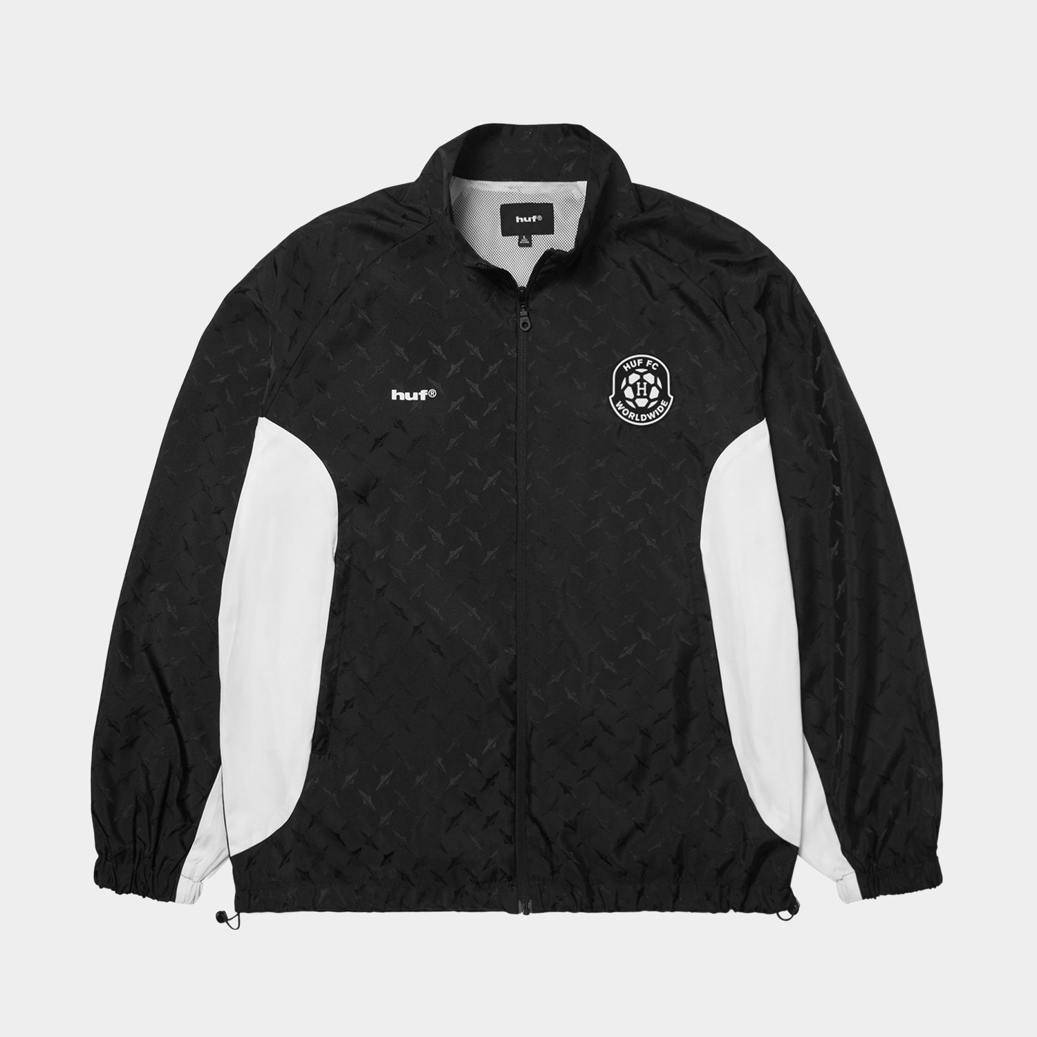 HUF (ハフ) Worldwide JP /JACKETS(ジャケット)/ HUF FC WINDBREAKER商品 / BLACK