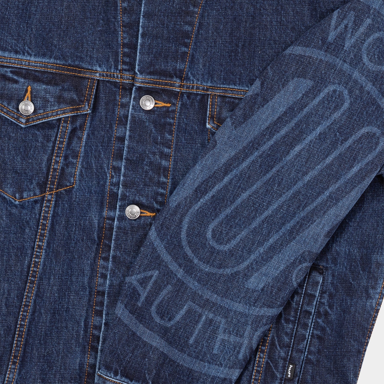 HUF (ハフ) Worldwide JP /()/ TOKEN DENIM JACKET商品 / INDIGO